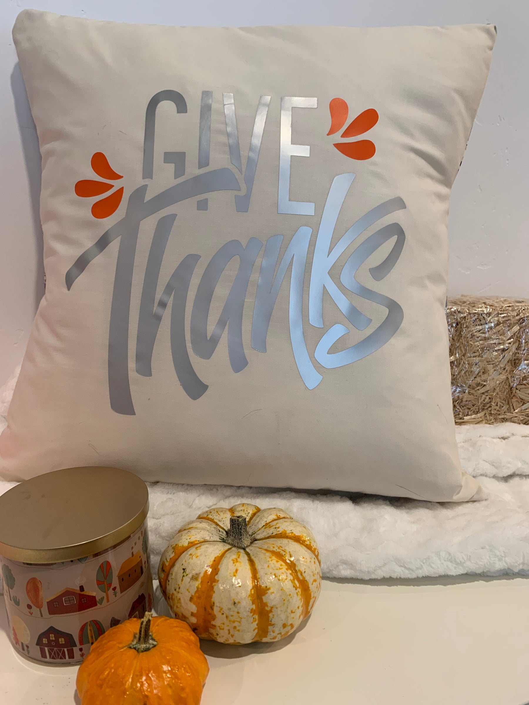 Give Thanks Cut File