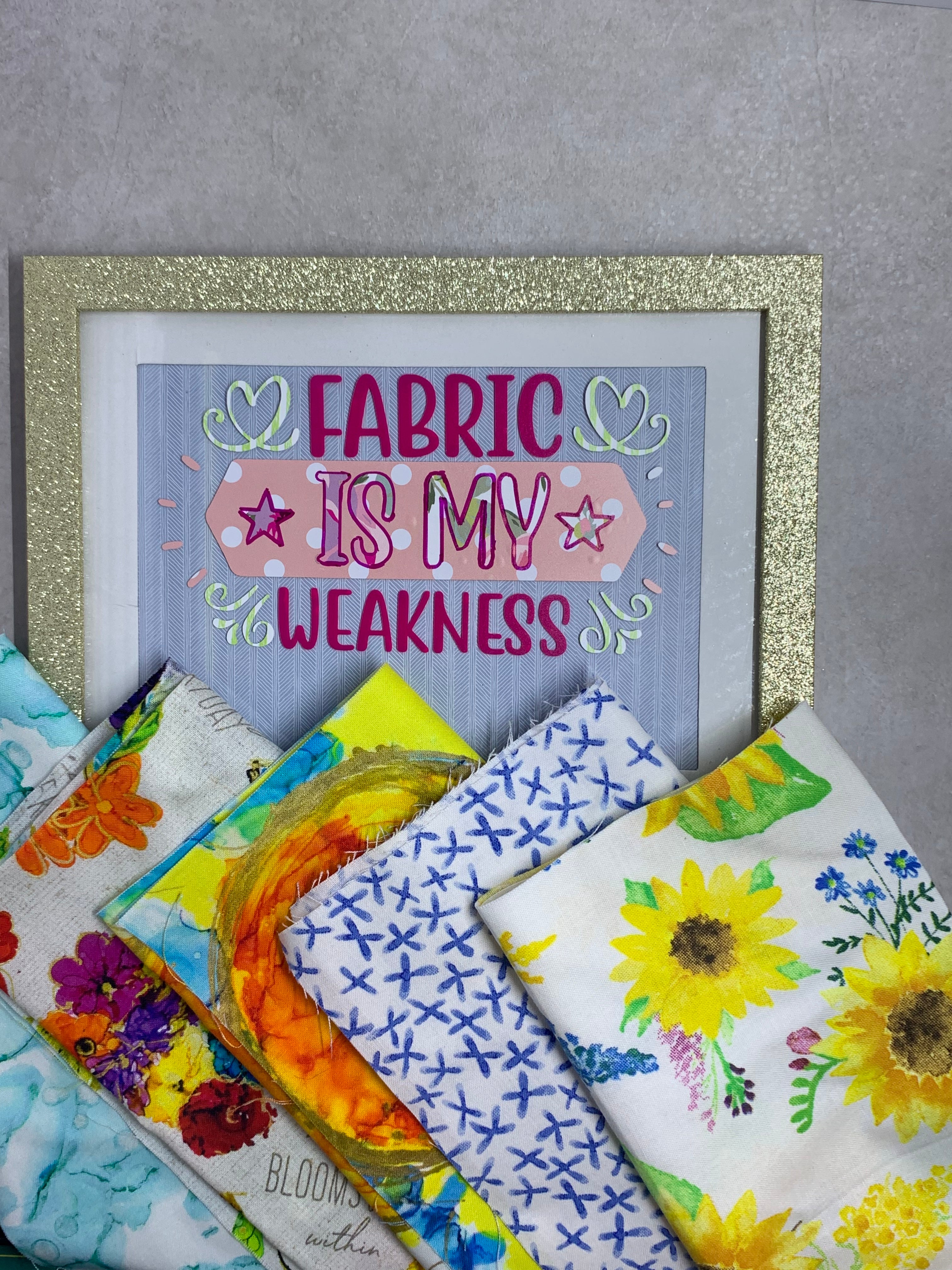 Fabric Is My Weakness Cut File
