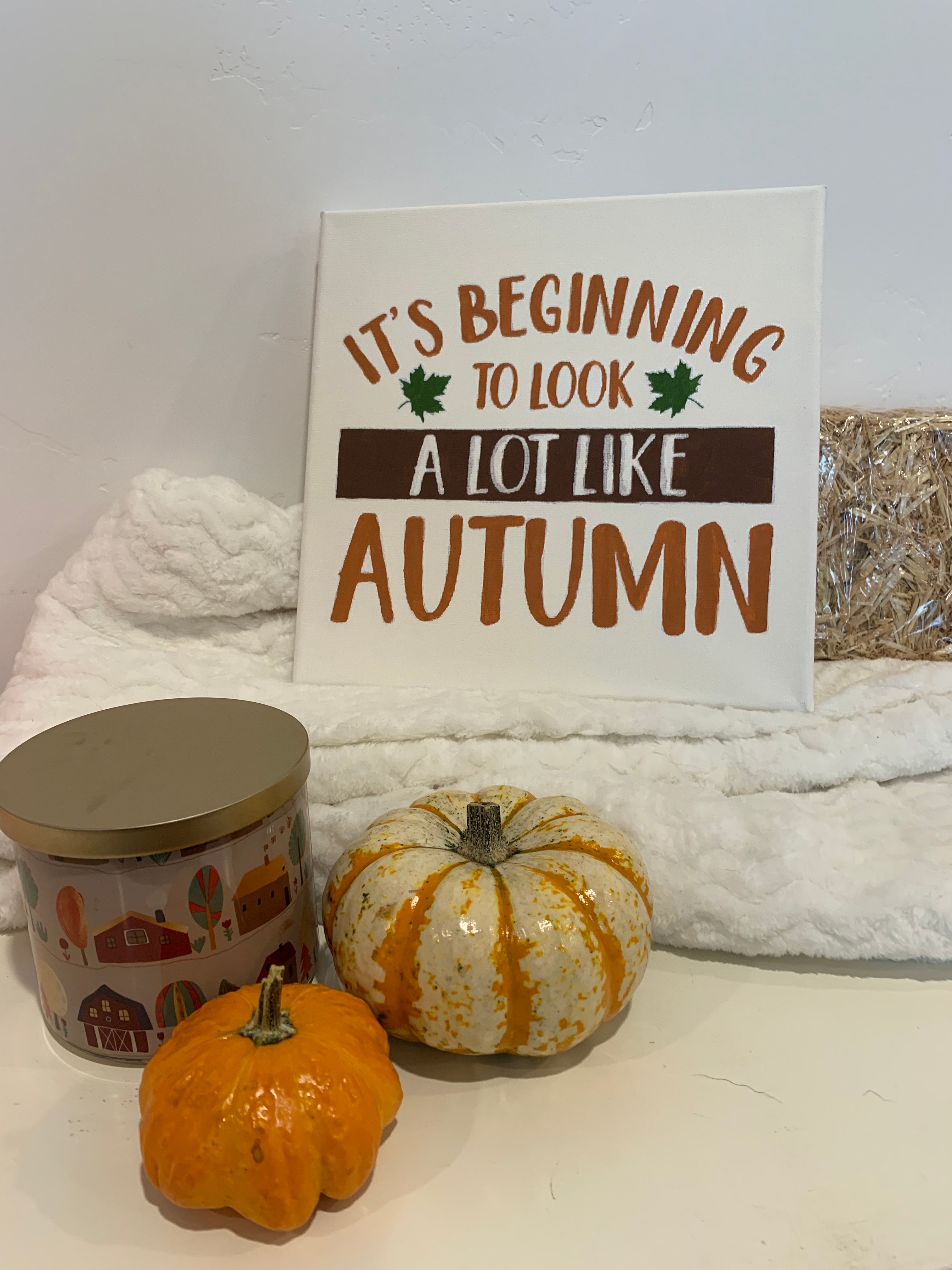 It's Beginning To Look A Lot Like Autumn Cut File