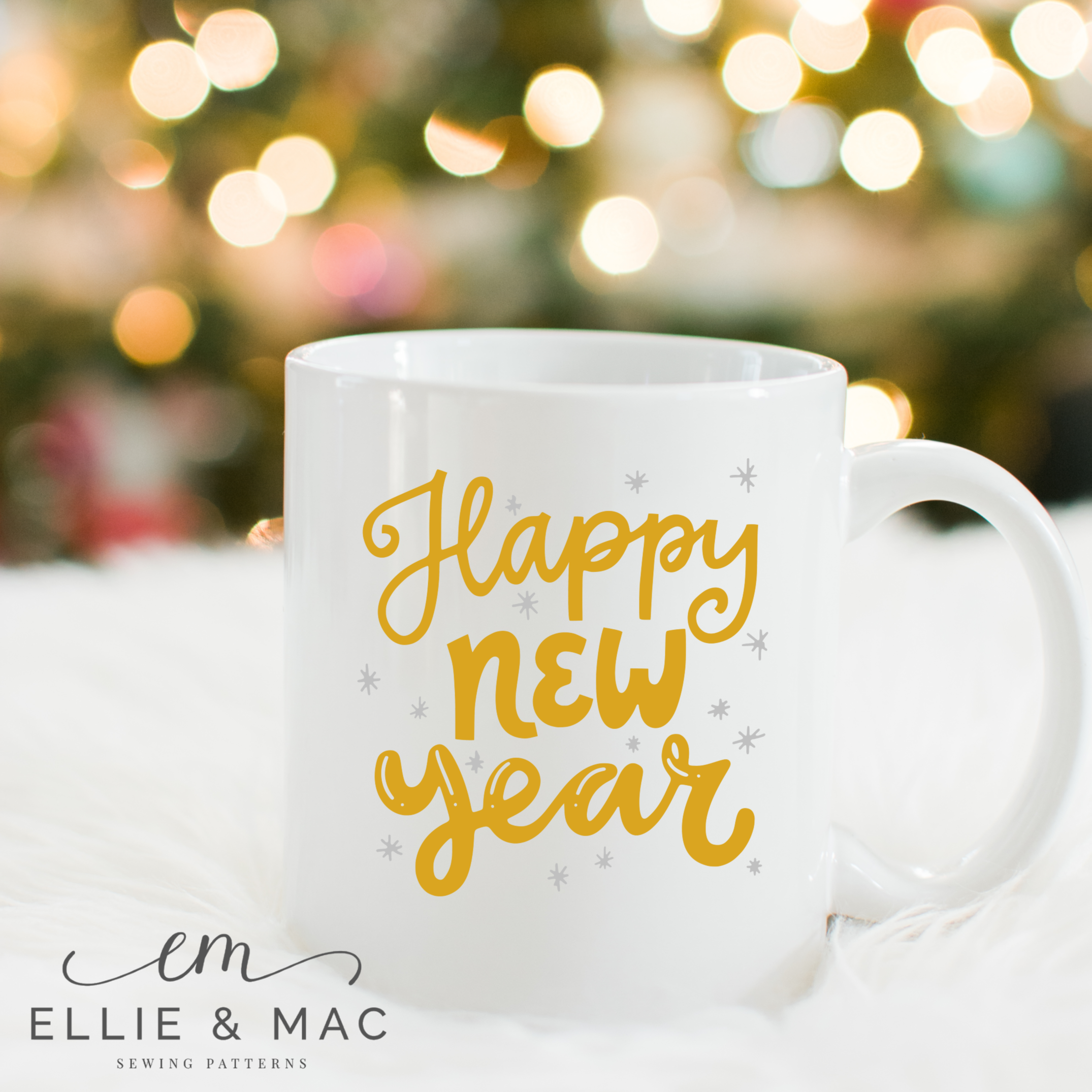 Happy New Year SVG Cutting File