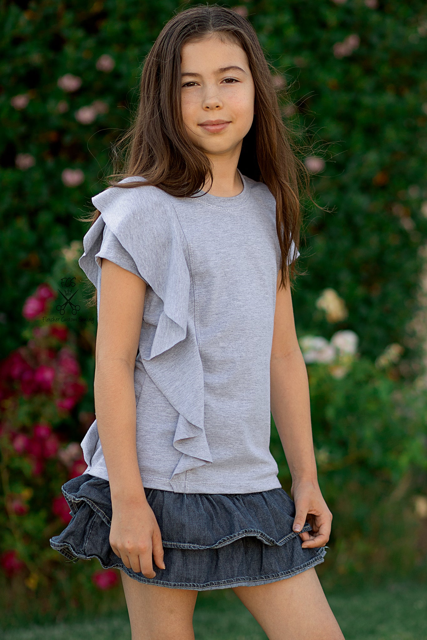 Kids Forever Flounce Top Pattern