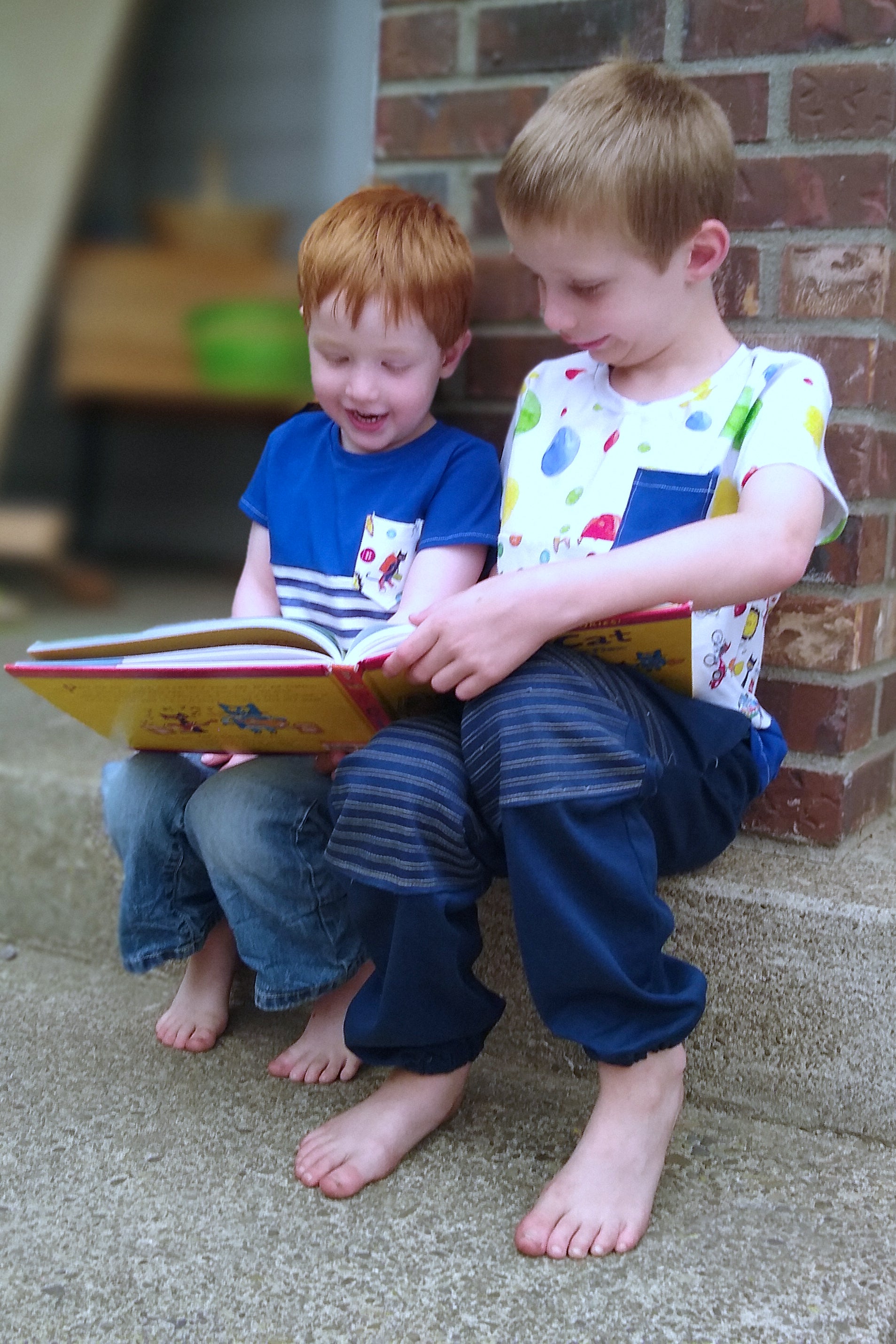 Kids Color-Block Tie Top Pattern
