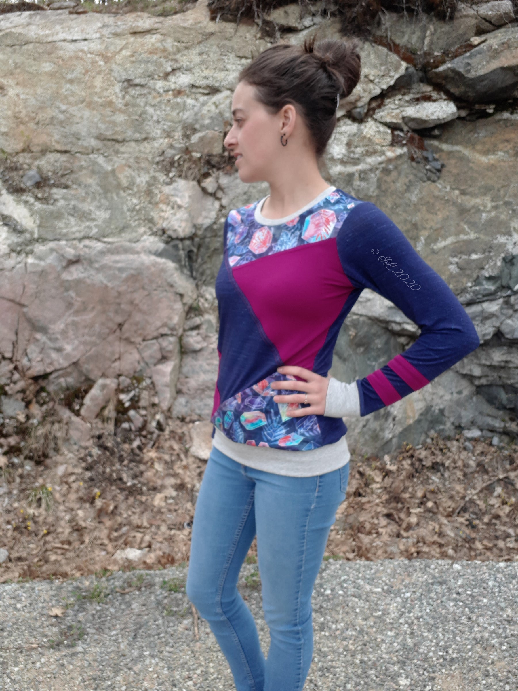 Adult Sew Scrappy Top Pattern