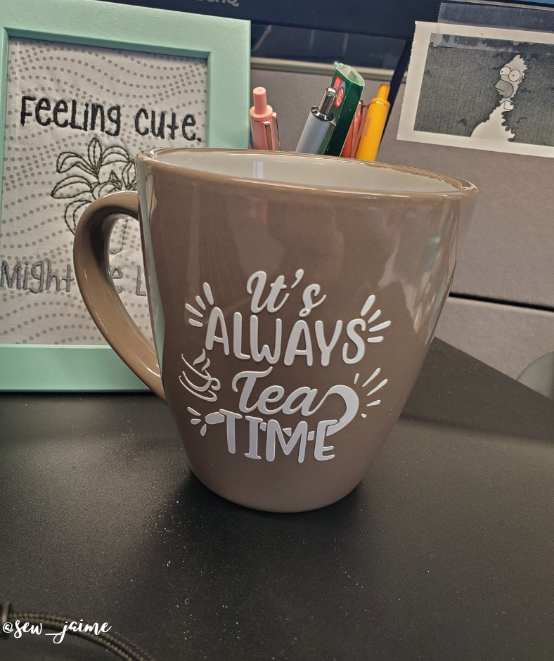 It is Always Tea Time Cut File