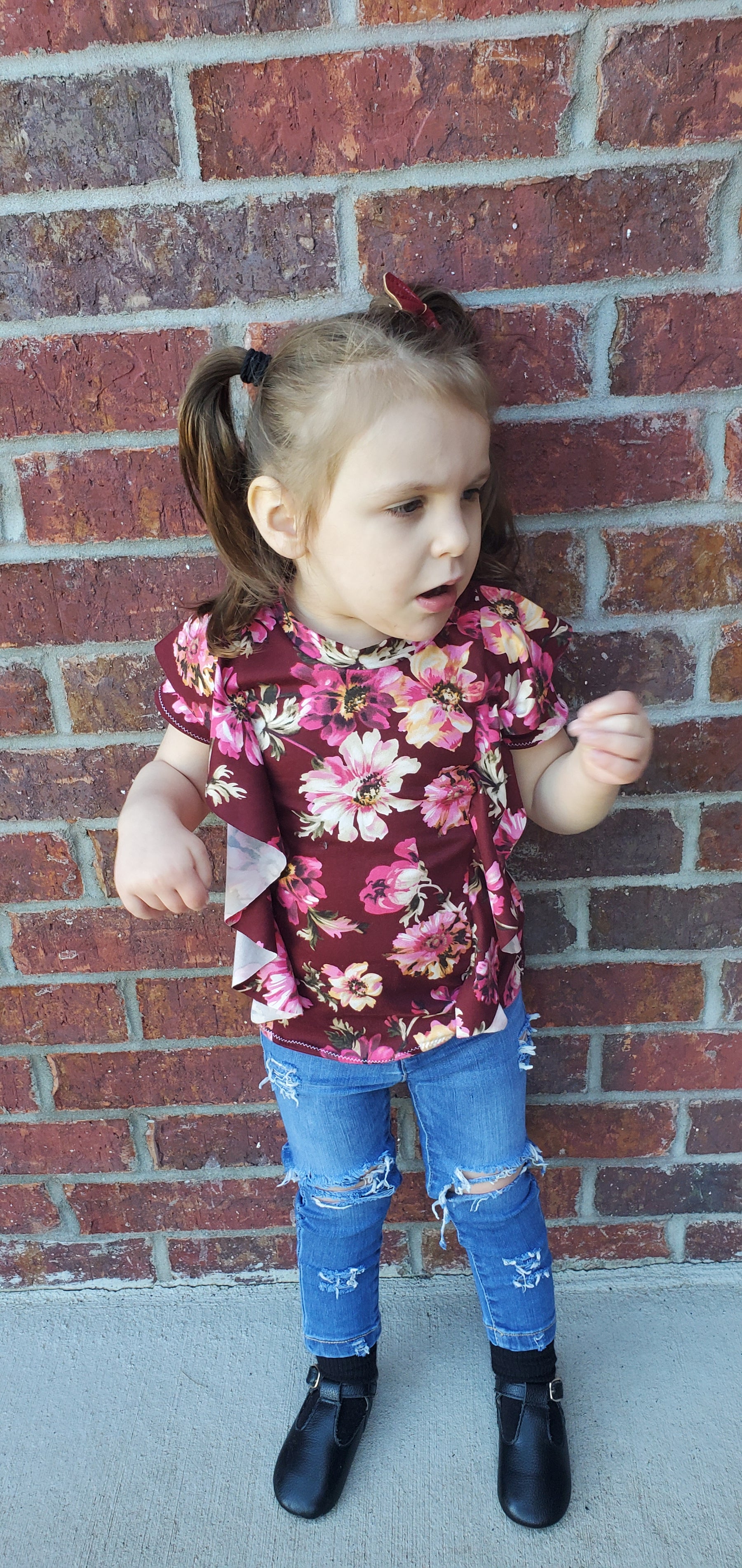 Kid's Forever Flounce Top Pattern