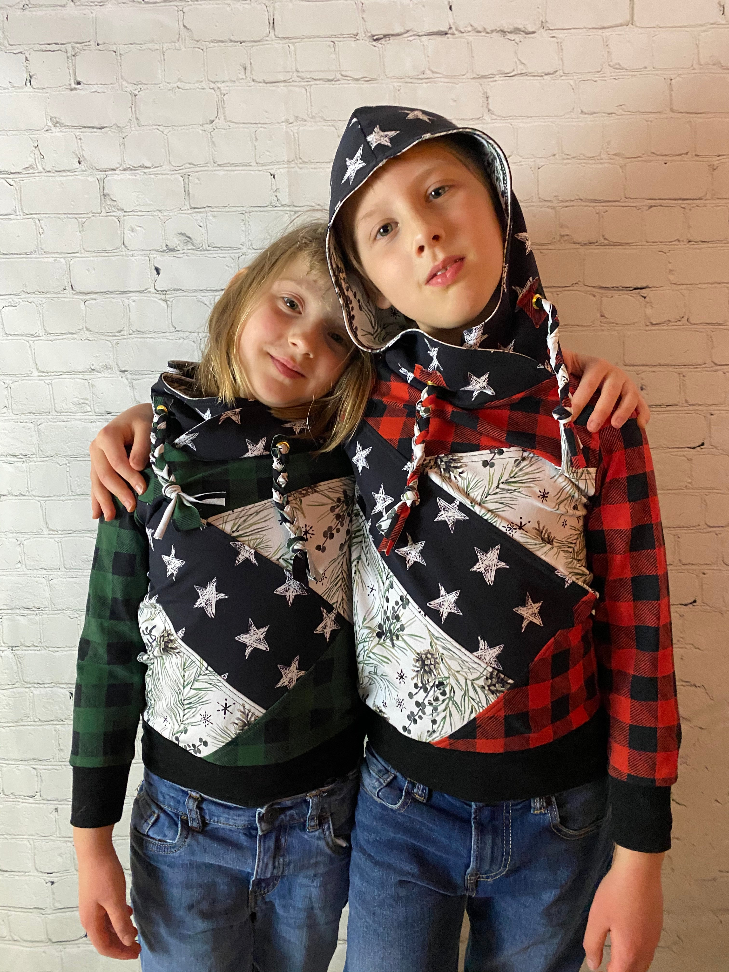 Adult & Kids Sew Scrappy Top Sewing Pattern Bundle