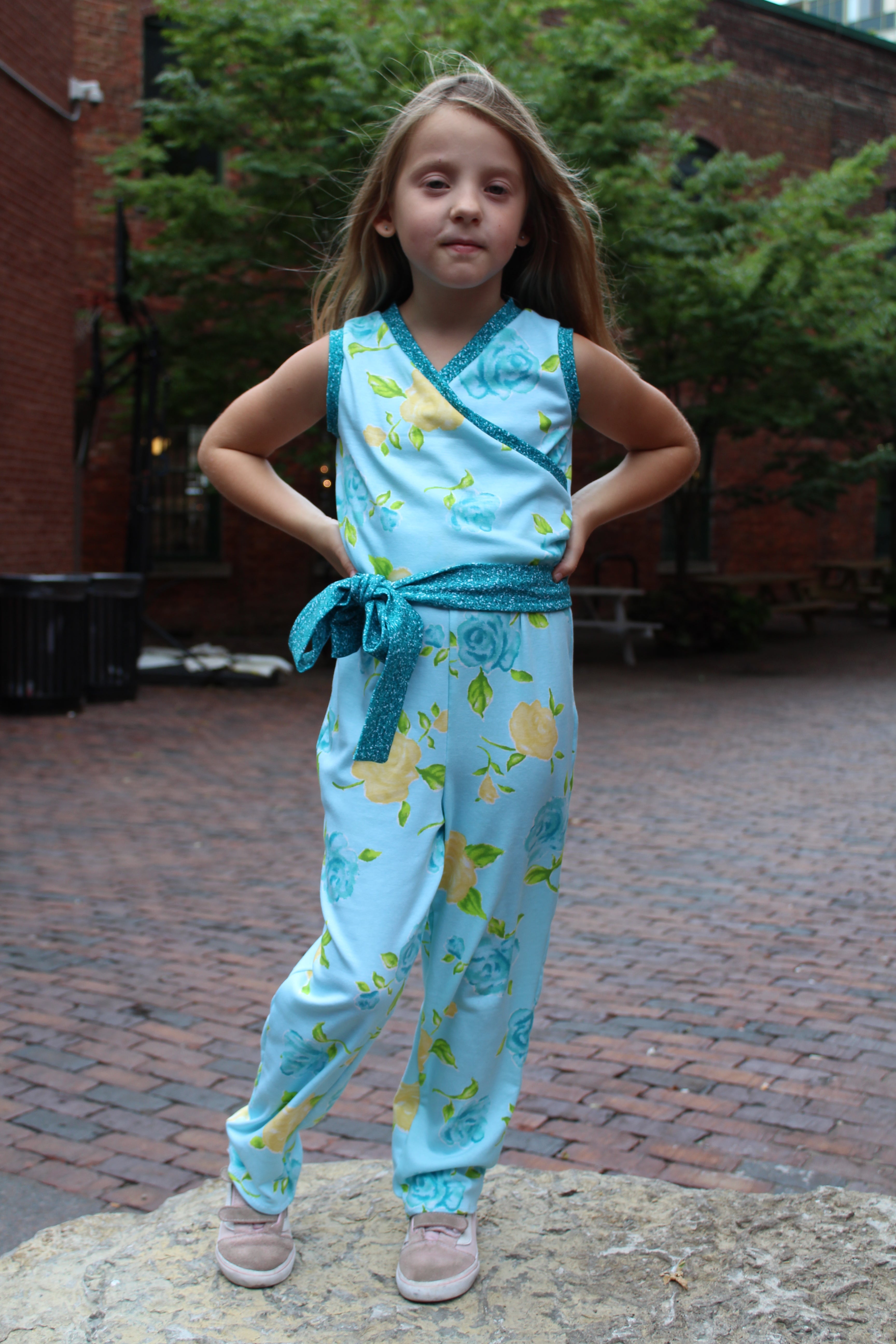 Kids South Shore Romper Sewing Pattern