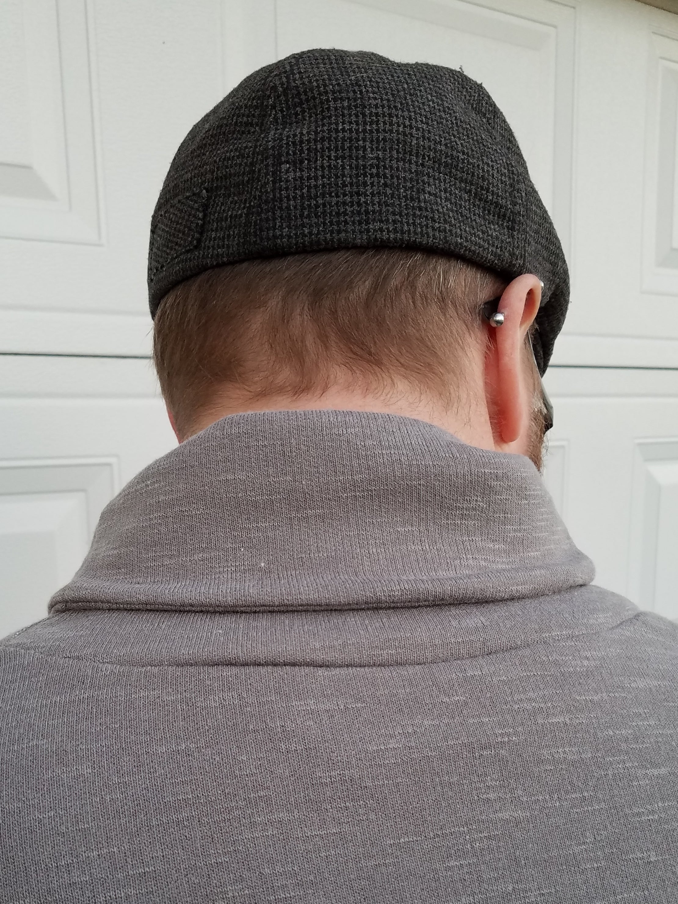 Pullover Shawl-Collar Sweater Pattern