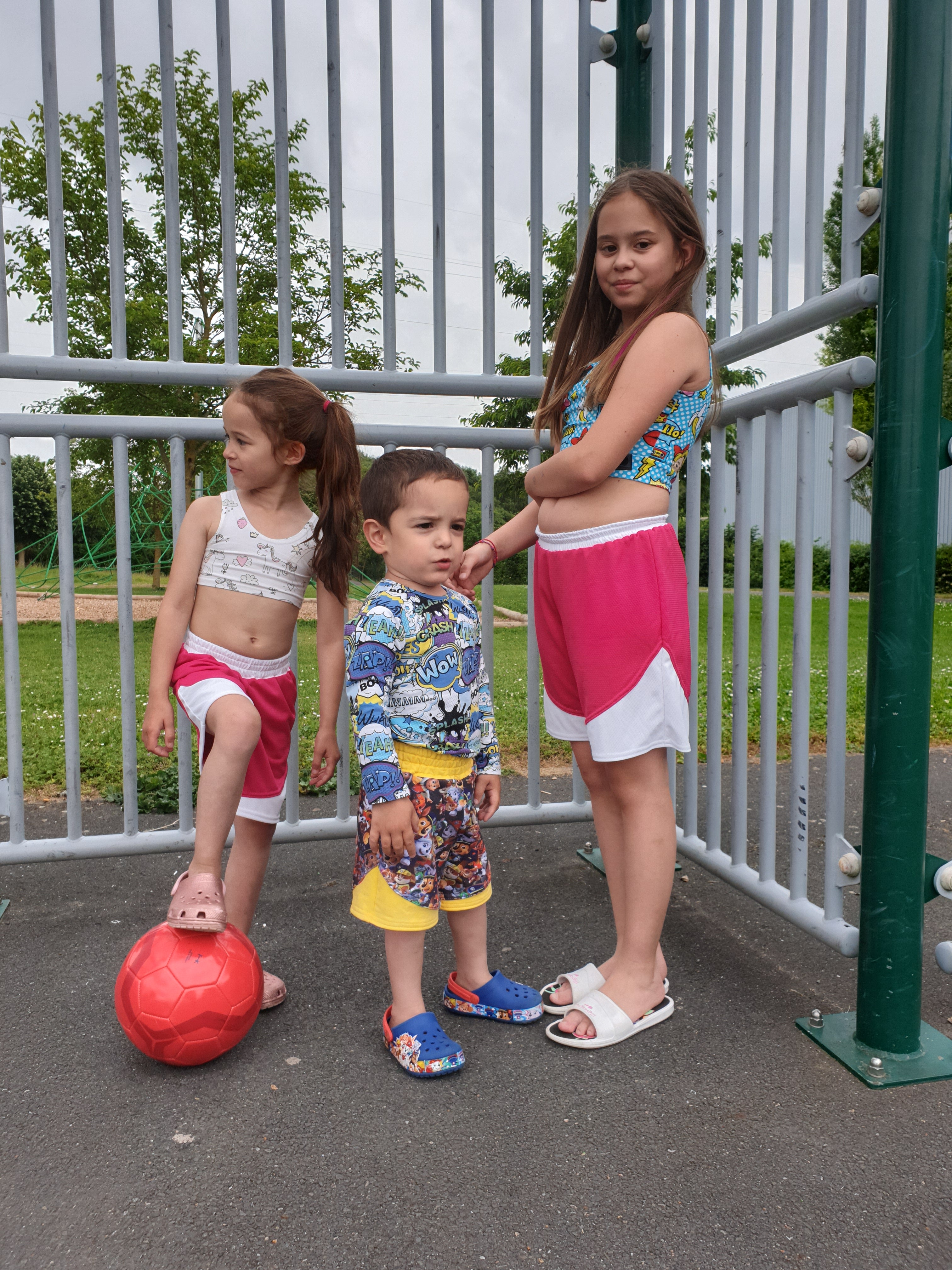 Kids Be Active Shorts Pattern