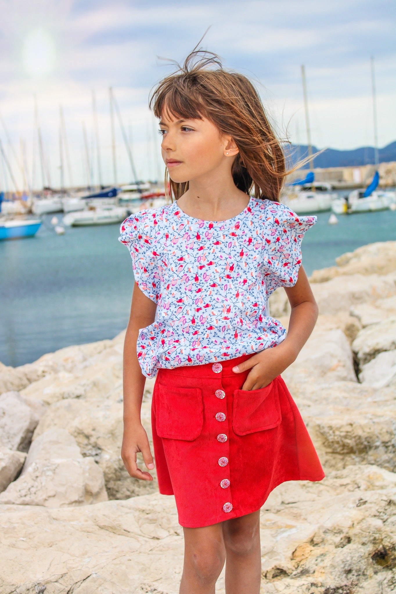 Kid's Forever Flounce Top Pattern