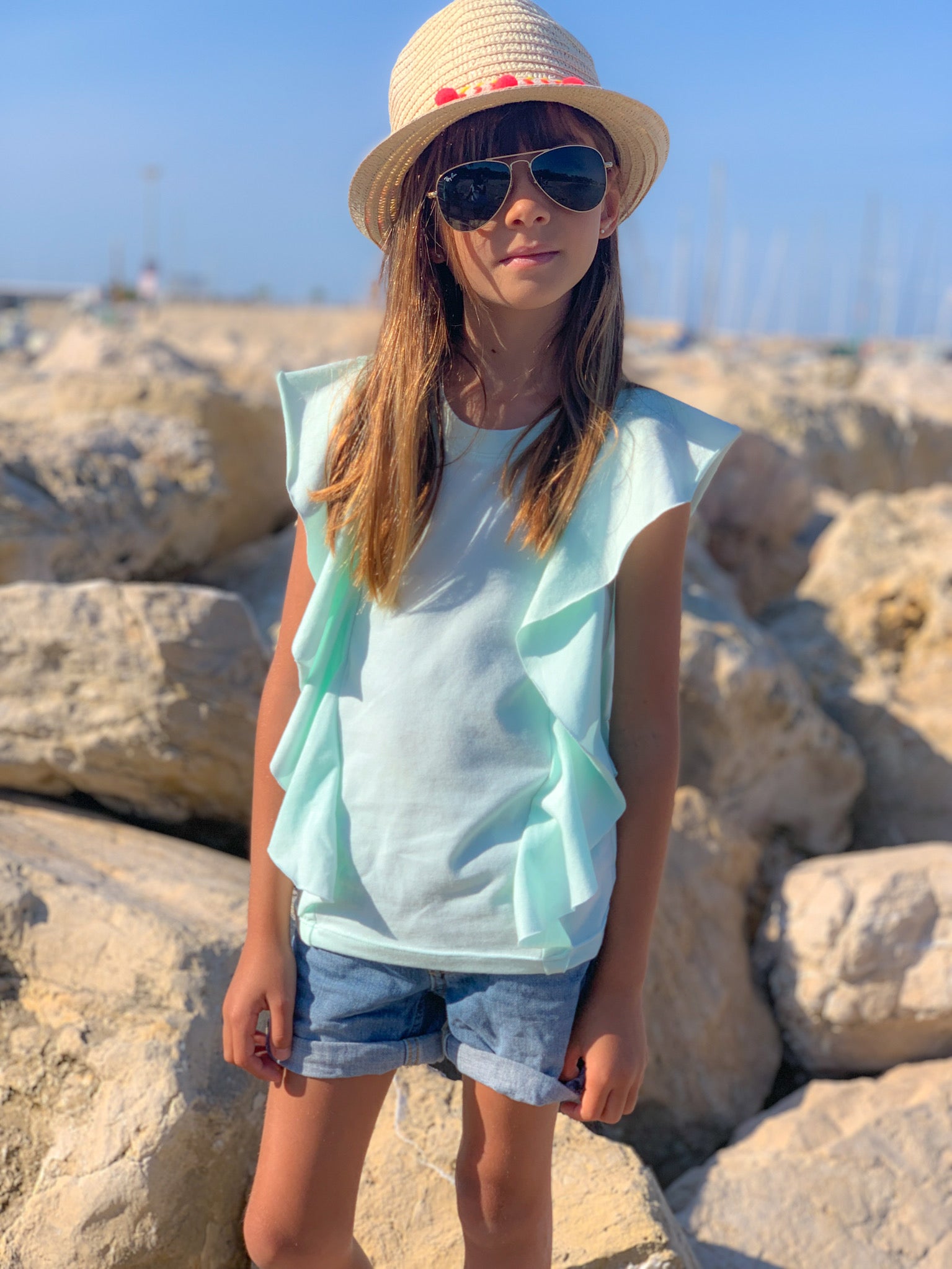 Kid's Forever Flounce Top Pattern