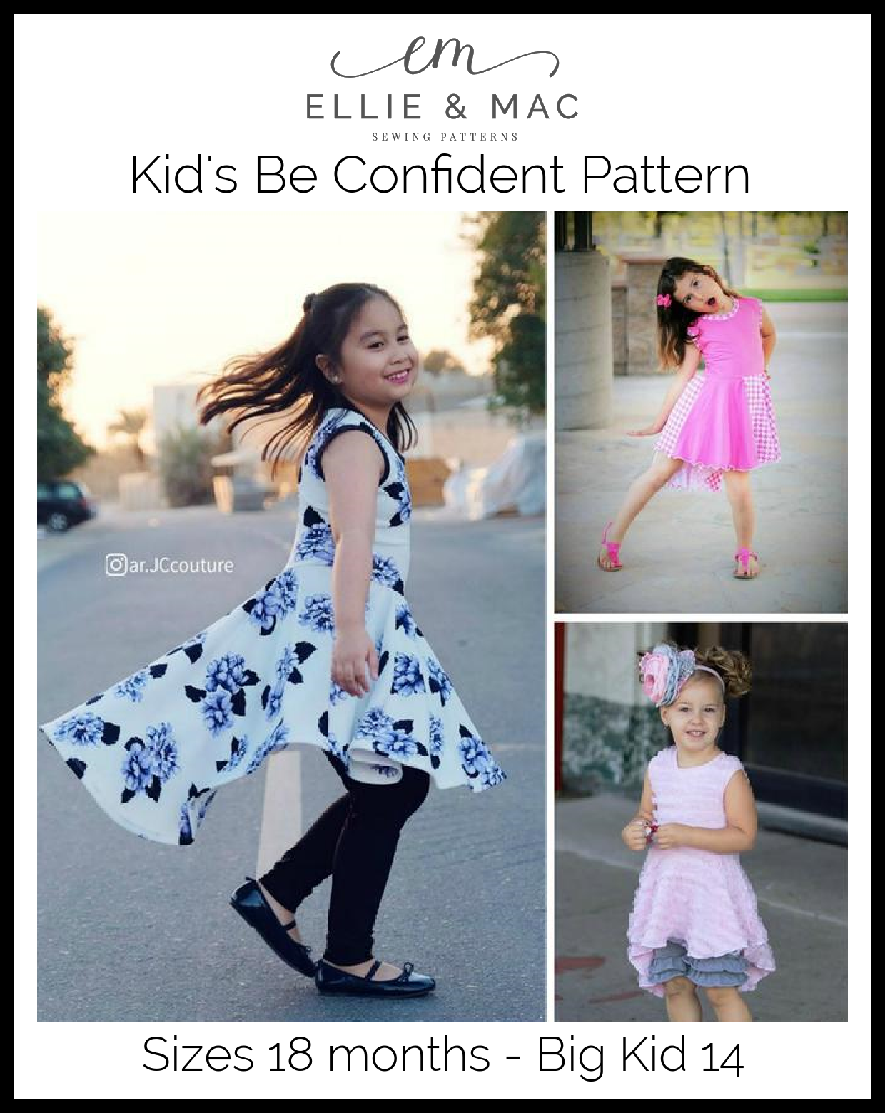 Kids Be Confident Tunic Pattern