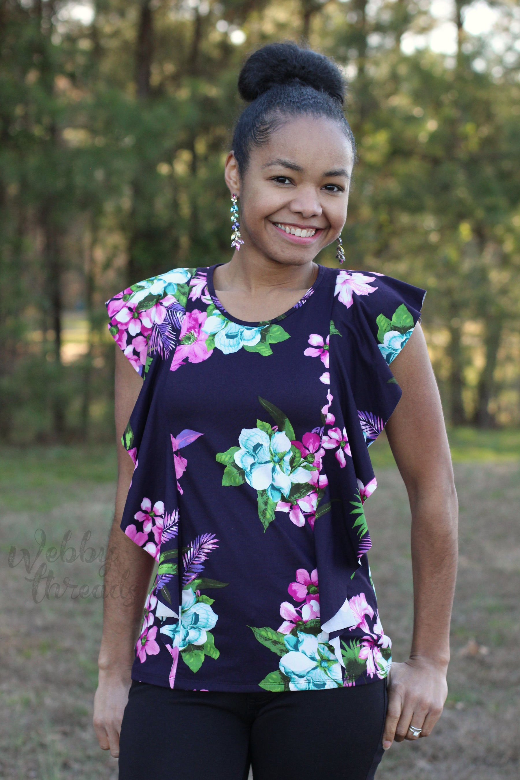 Adult Forever Flounce Top Pattern