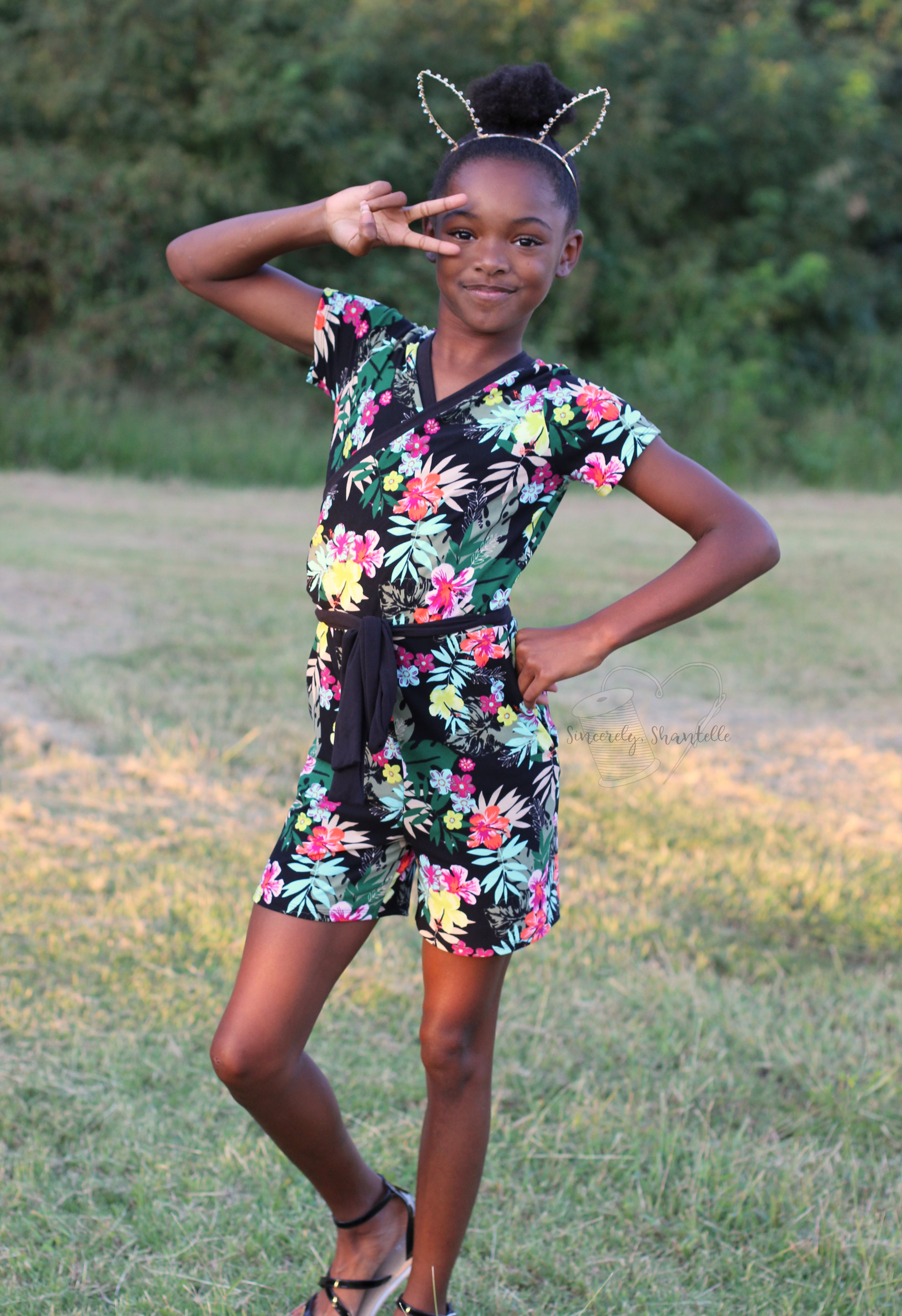 Kids South Shore Romper Sewing Pattern