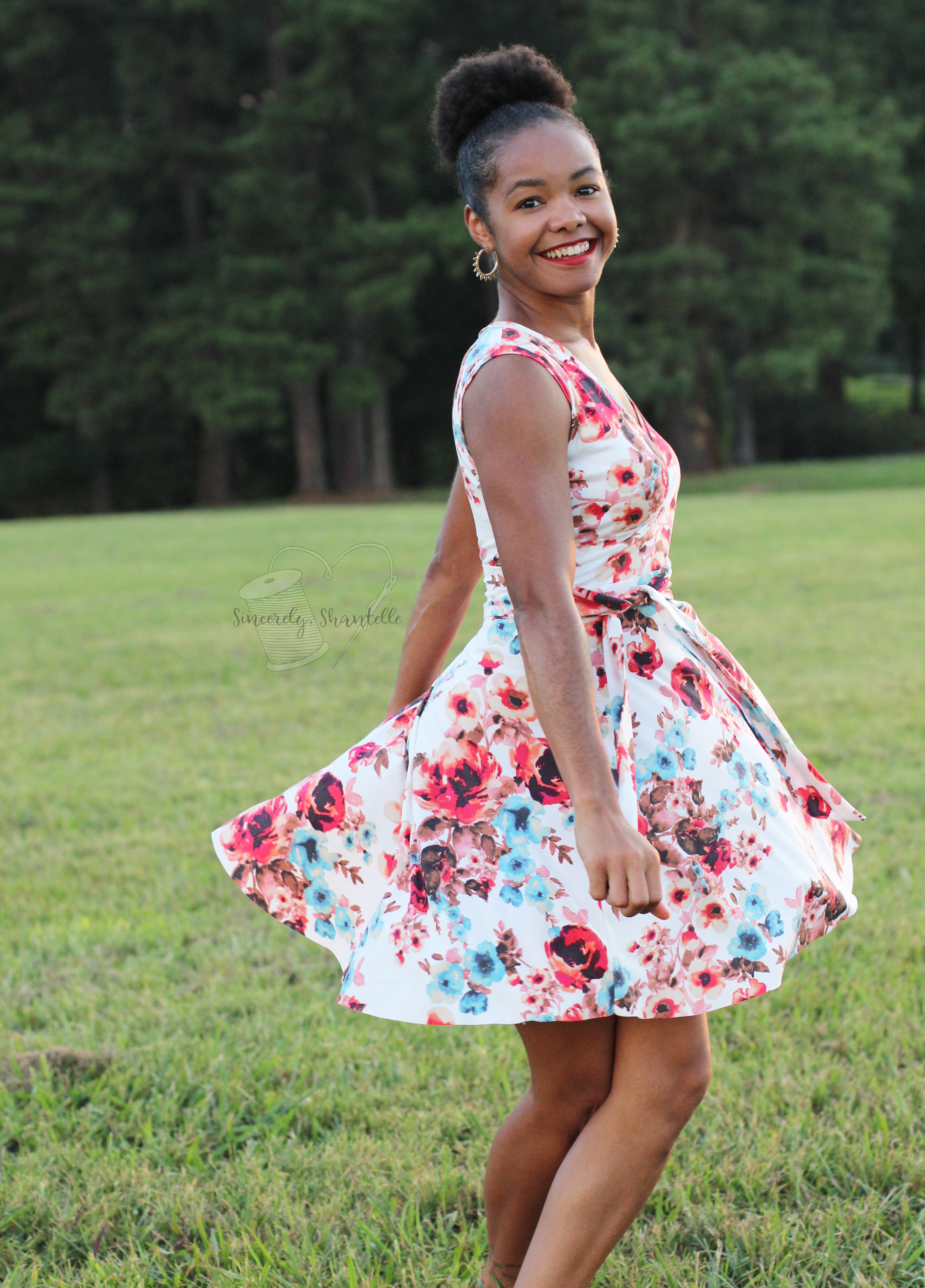 Tres Belle Wrap Tunic & Dress Sewing Pattern