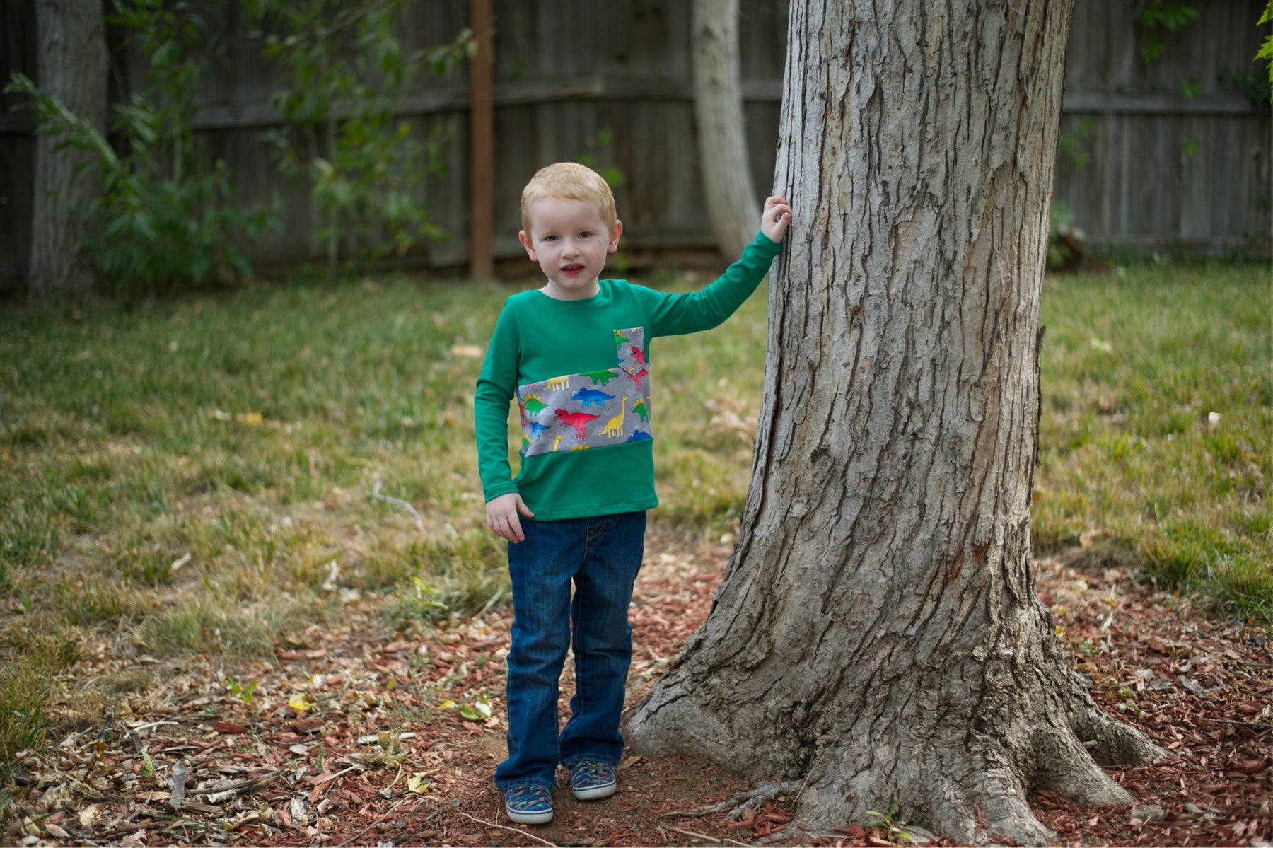 Kids Color-Block Tie Top Pattern