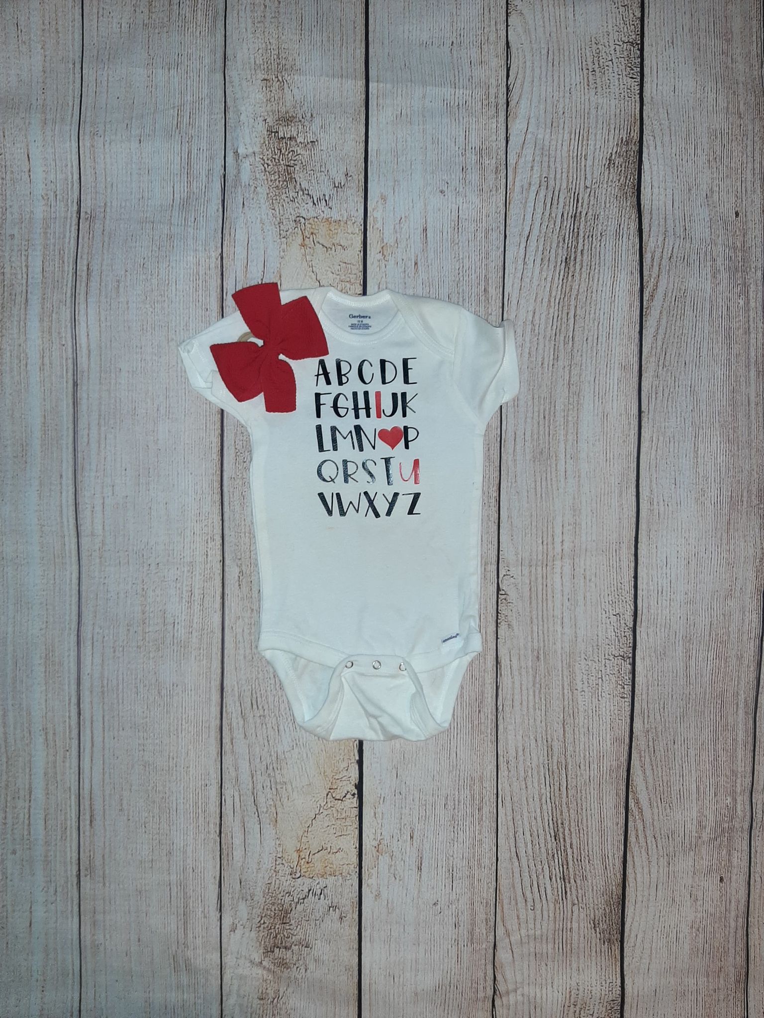 ABC I Love You Cut File