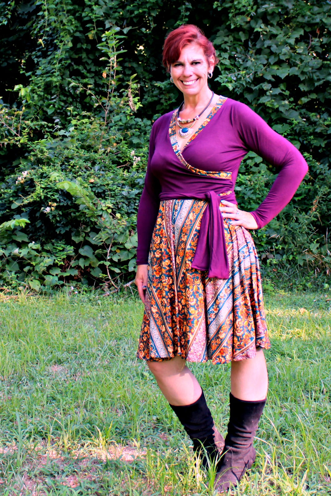 Tres Belle Wrap Tunic & Dress Sewing Pattern