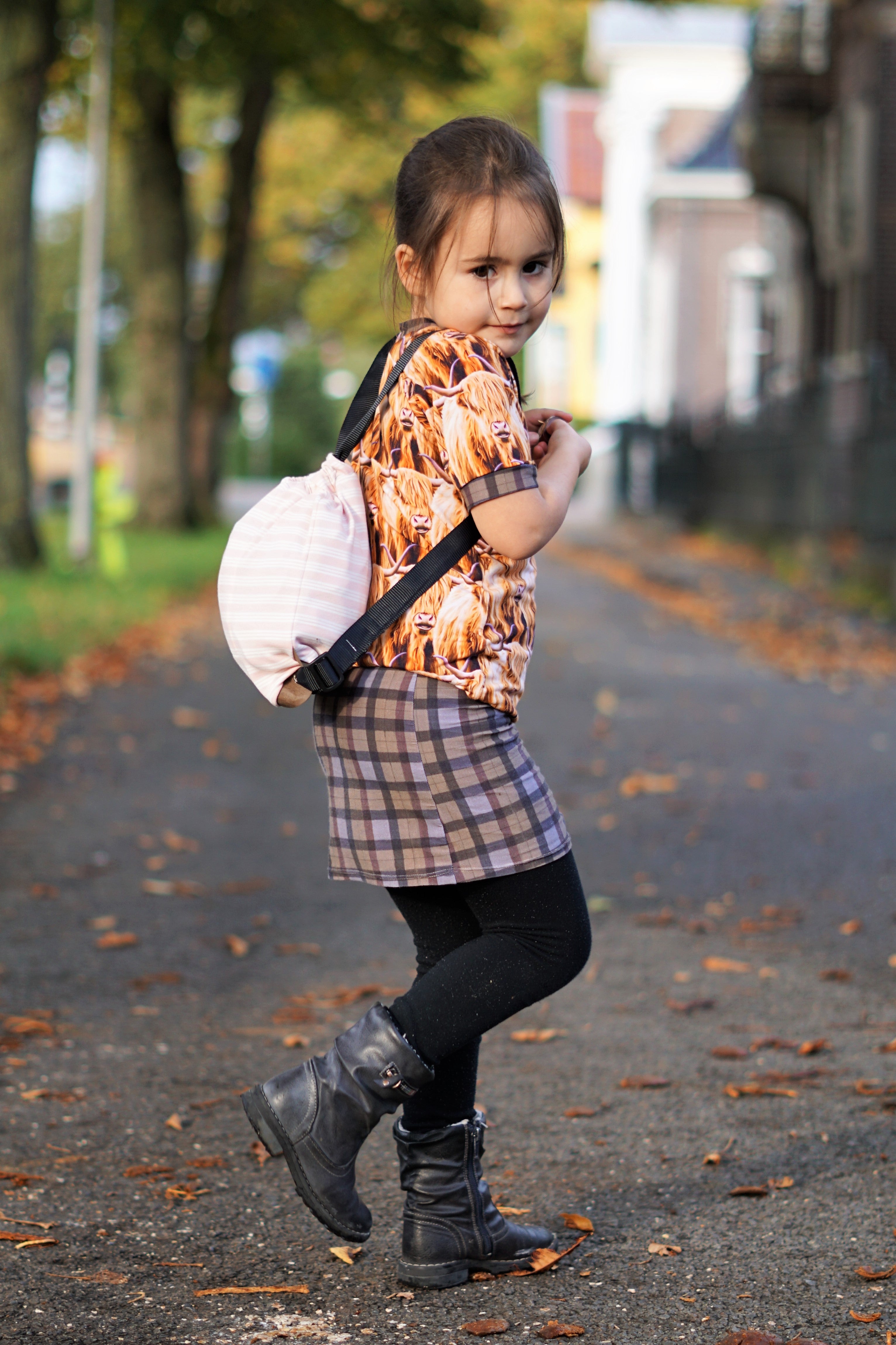 Kids Transformer Jacket Bag Sewing Pattern