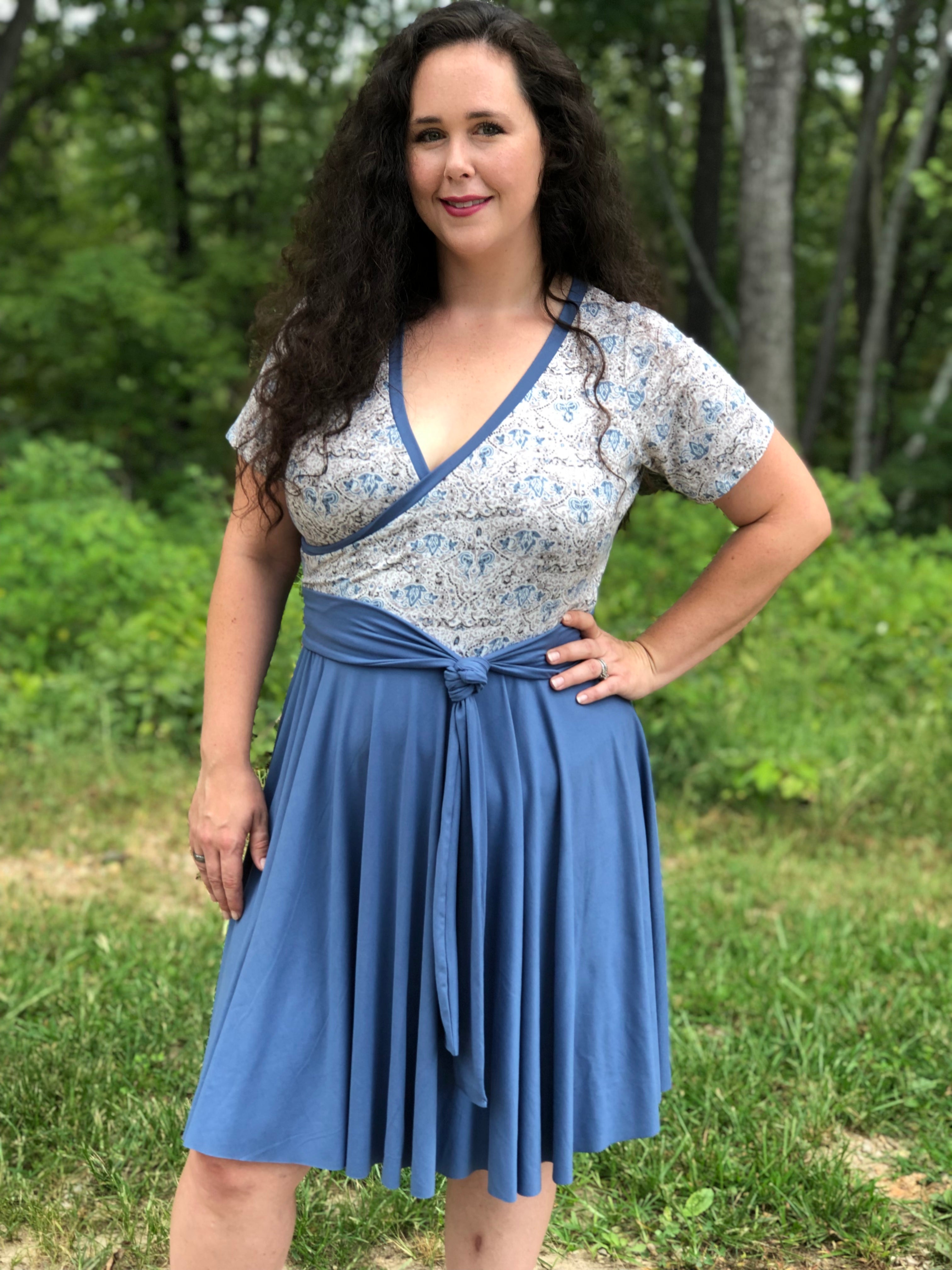 Tres Belle Wrap Tunic & Dress Sewing Pattern