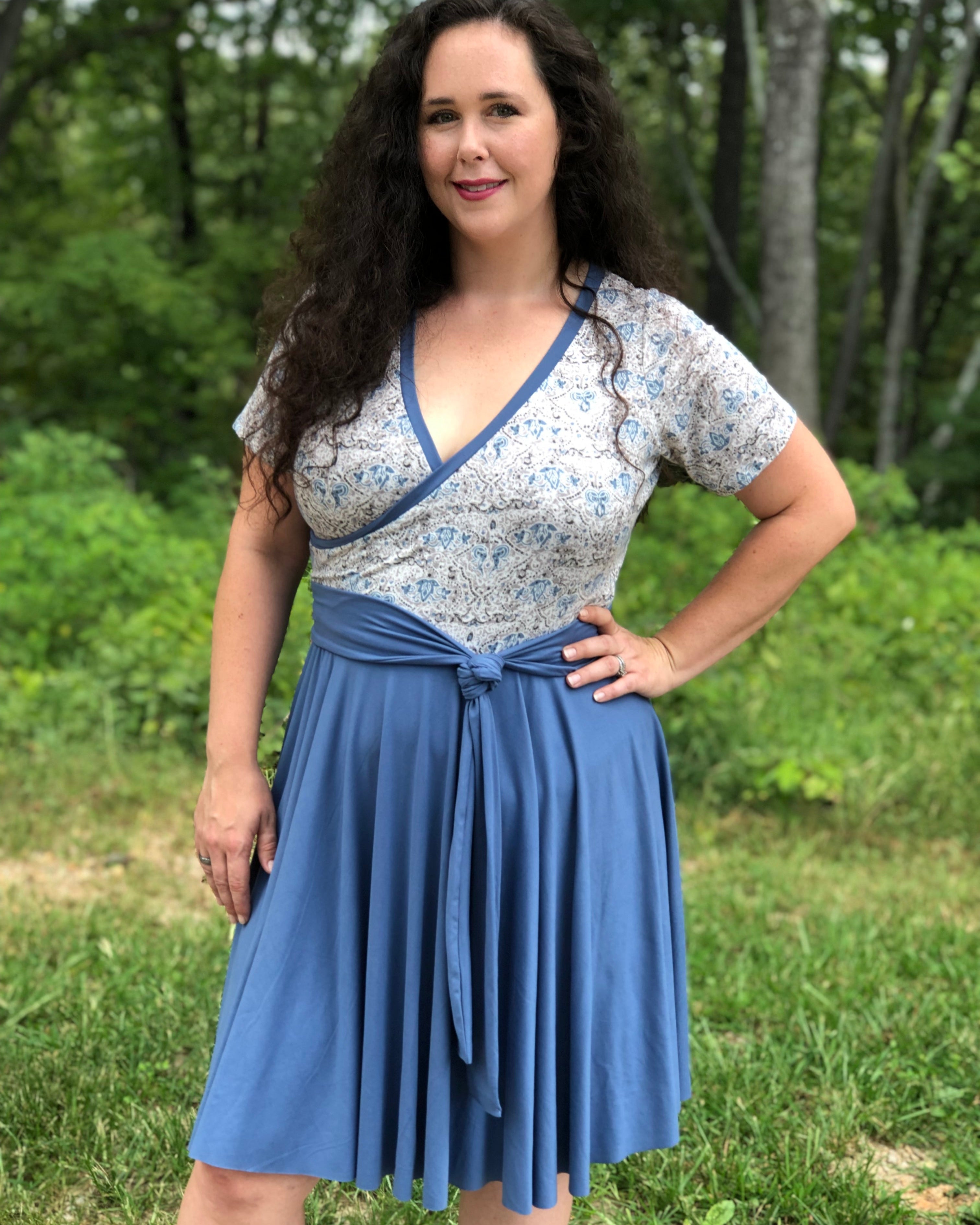 Tres Belle Wrap Tunic & Dress Sewing Pattern