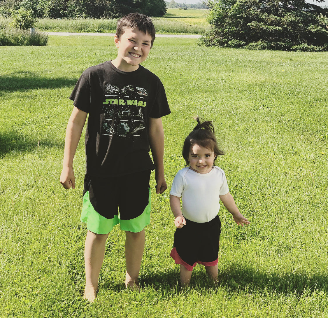 Kids Be Active Shorts Pattern