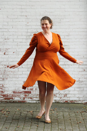 Puff Sleeve Peplum, Dress, & Bodysuit Pattern