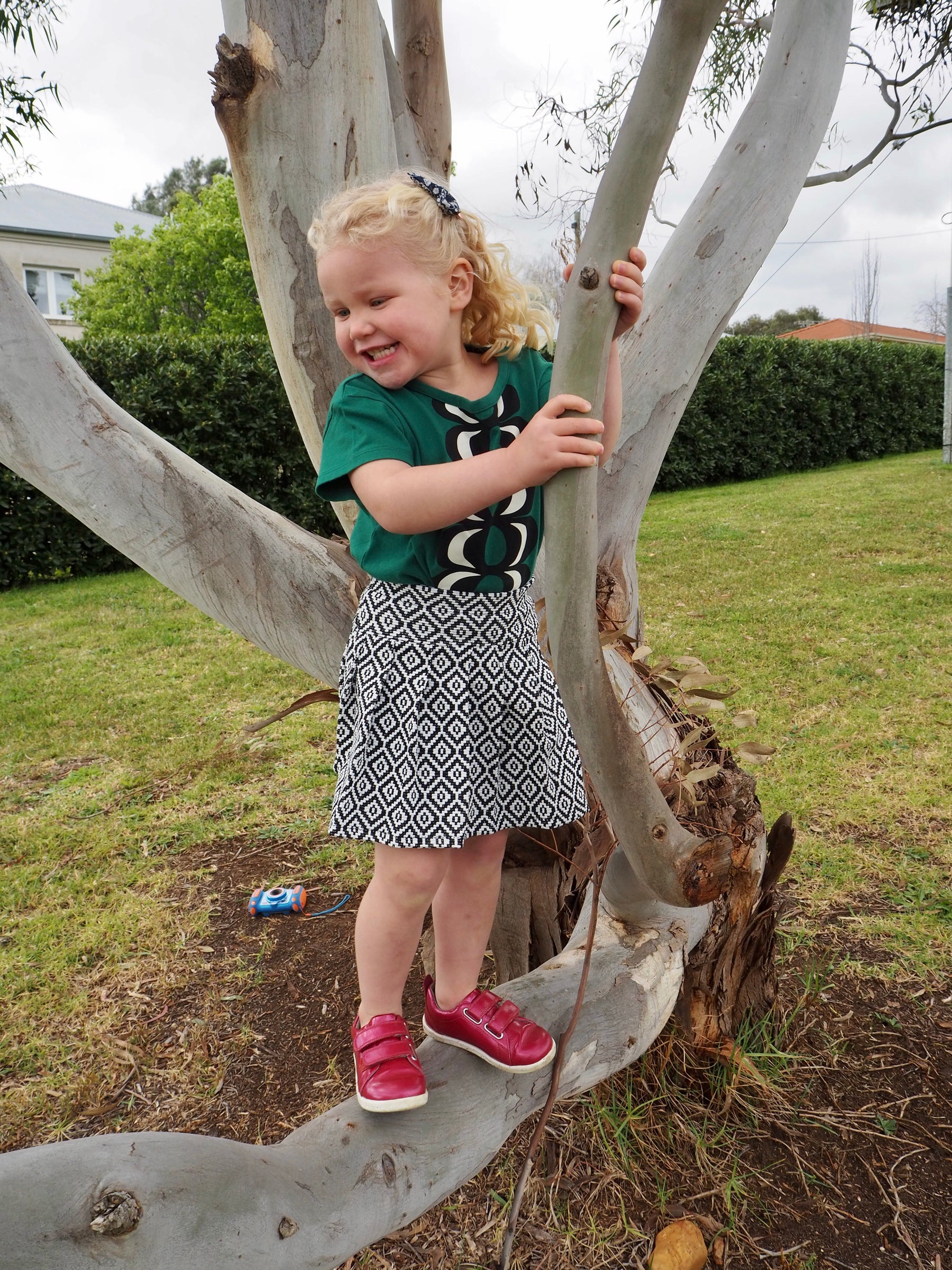 Kids High Waisted Skirt Pattern