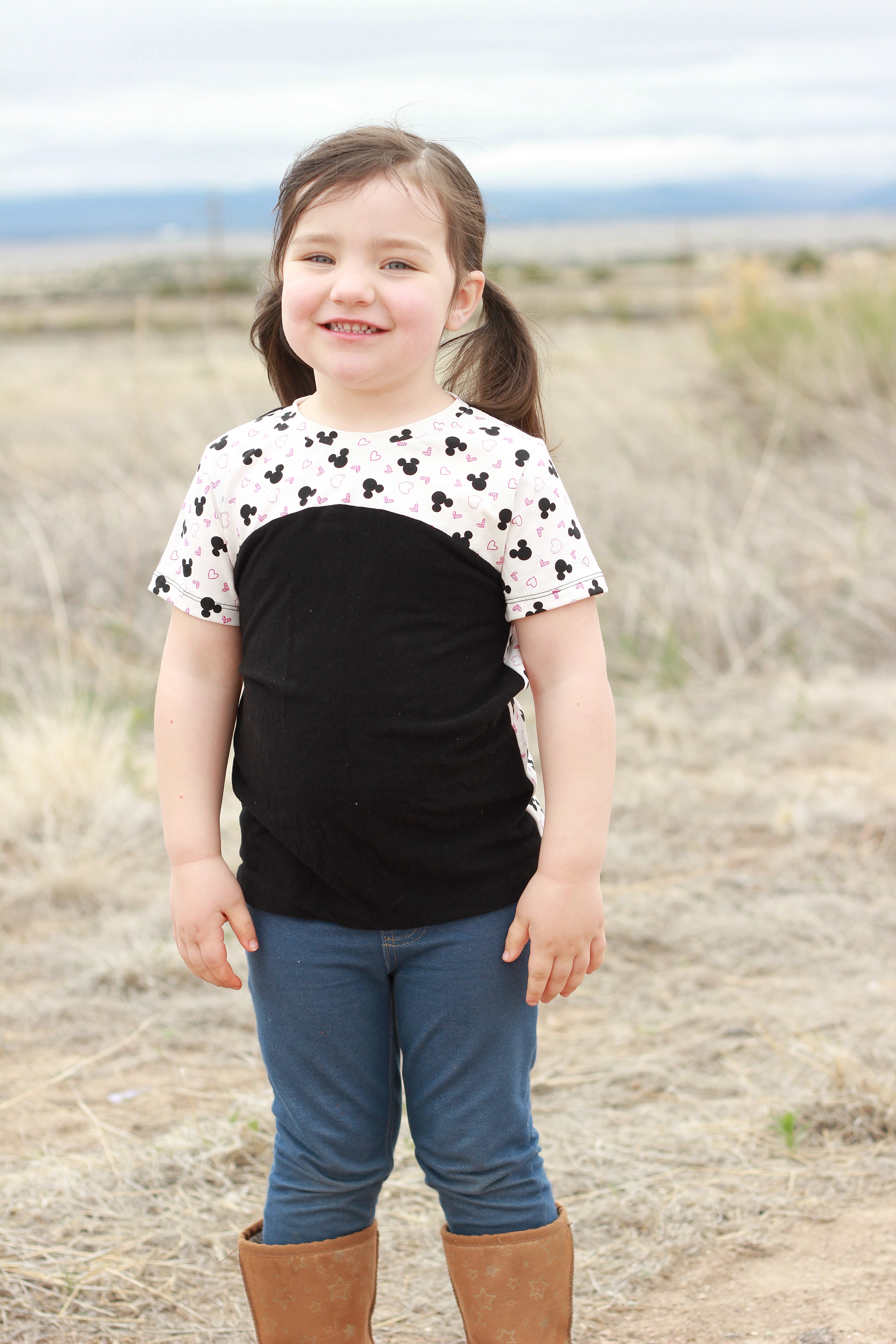 Kids Discoverer Tee Pattern CLEARANCE SALE