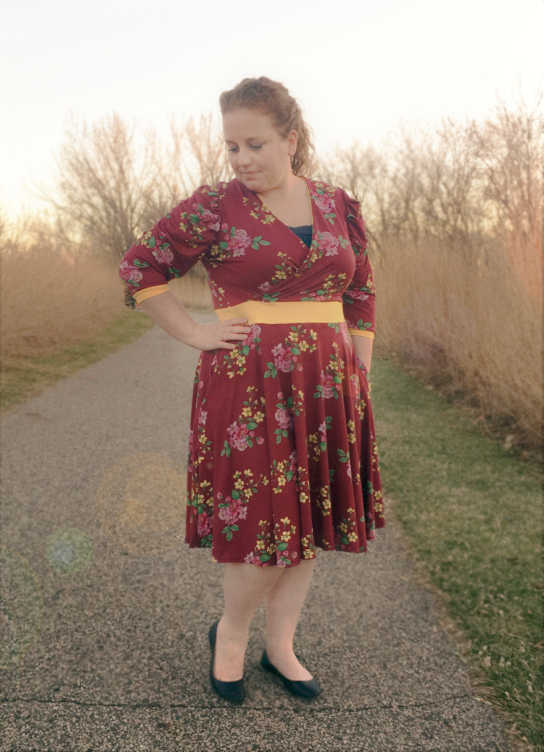 Puff Sleeve Peplum, Dress, & Bodysuit Pattern