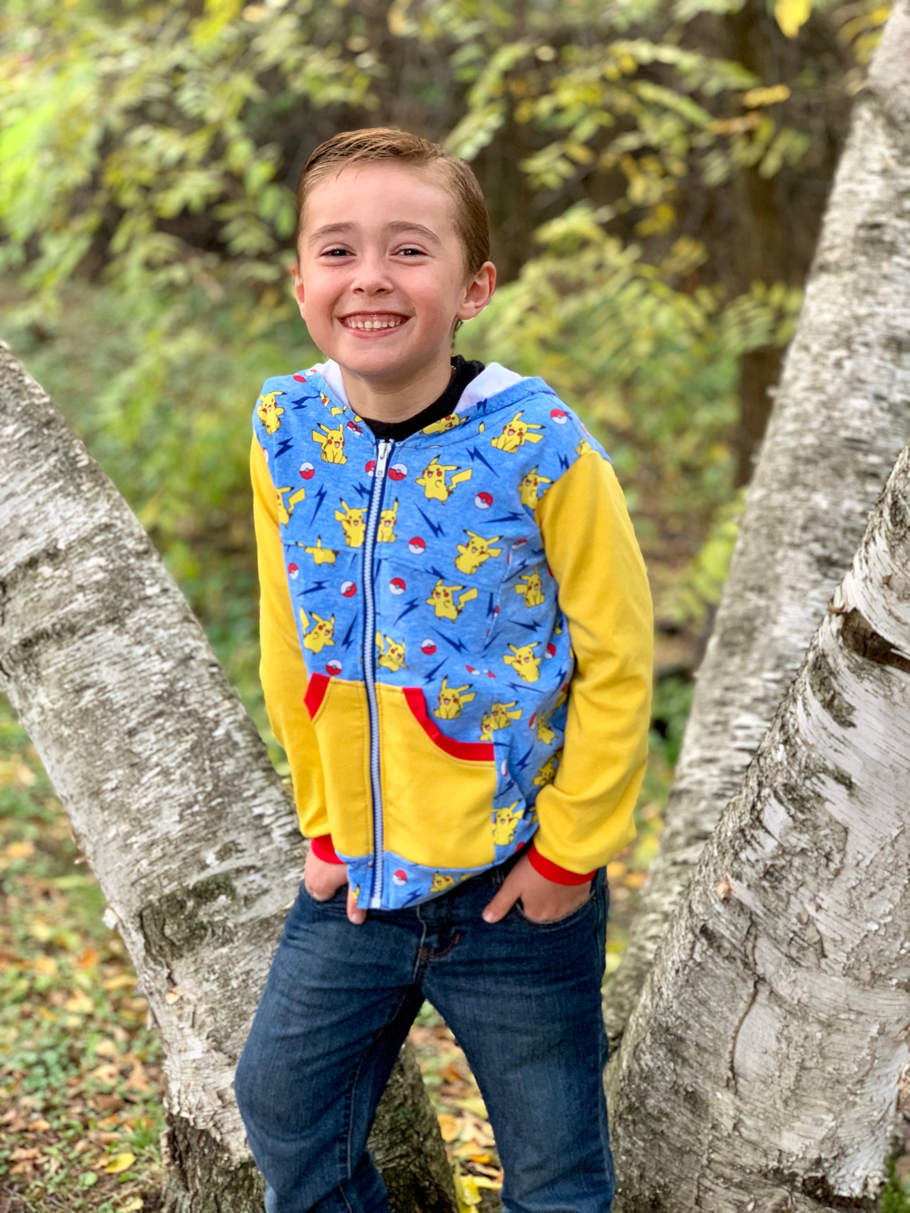 Kids Transformer Jacket Bag Sewing Pattern