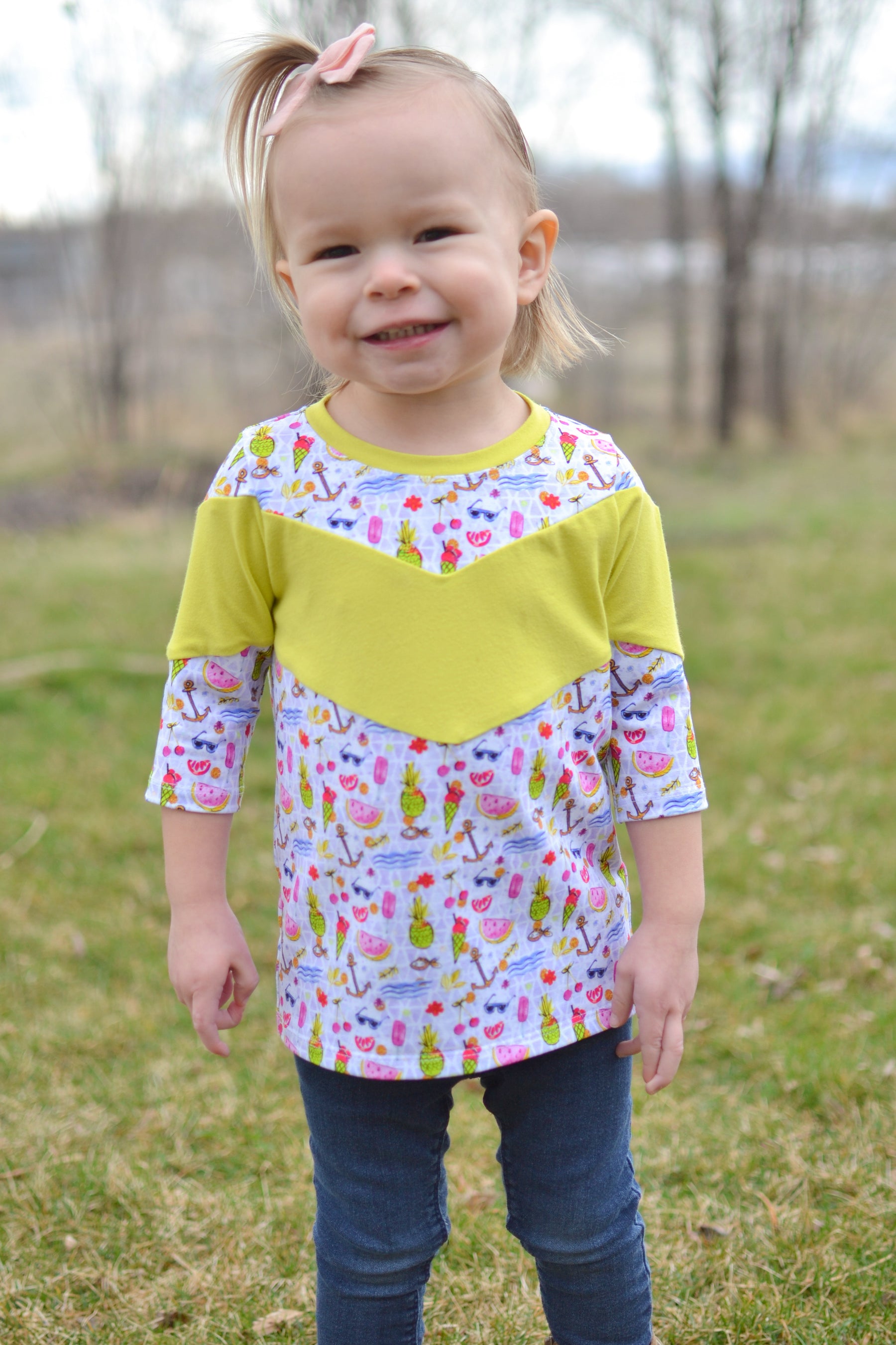 Kid's Book Club Top & Dress Pattern