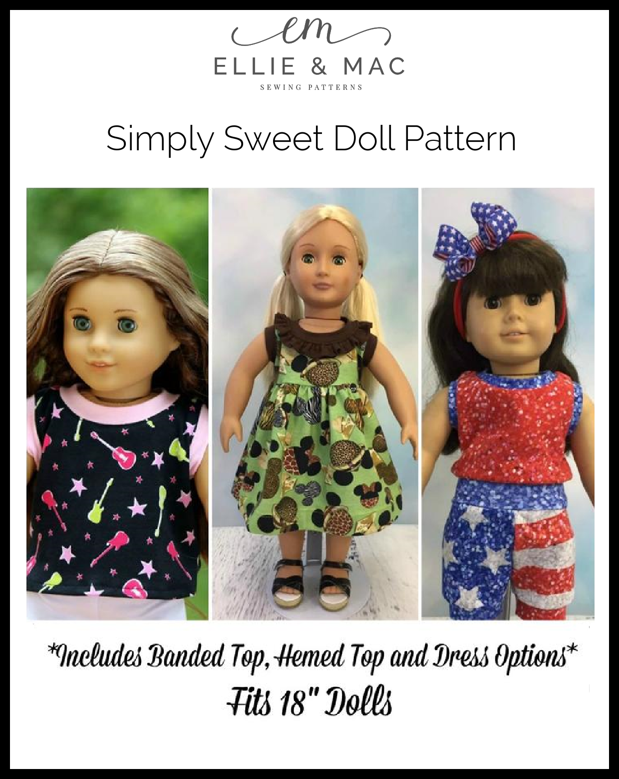 Modern Doll Pattern Bundle 2