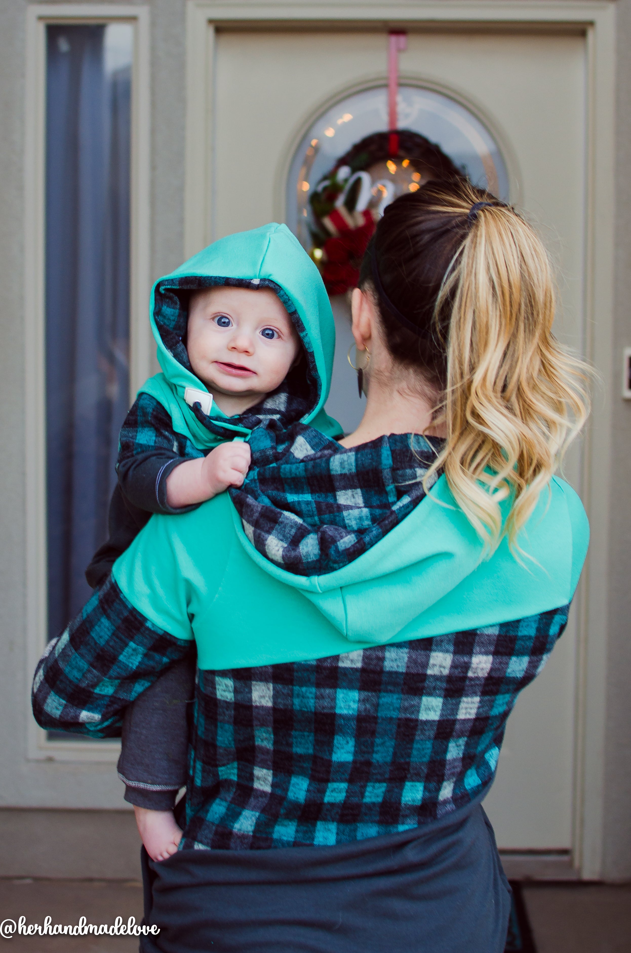 Around the Block Hoodie Pattern (kids)