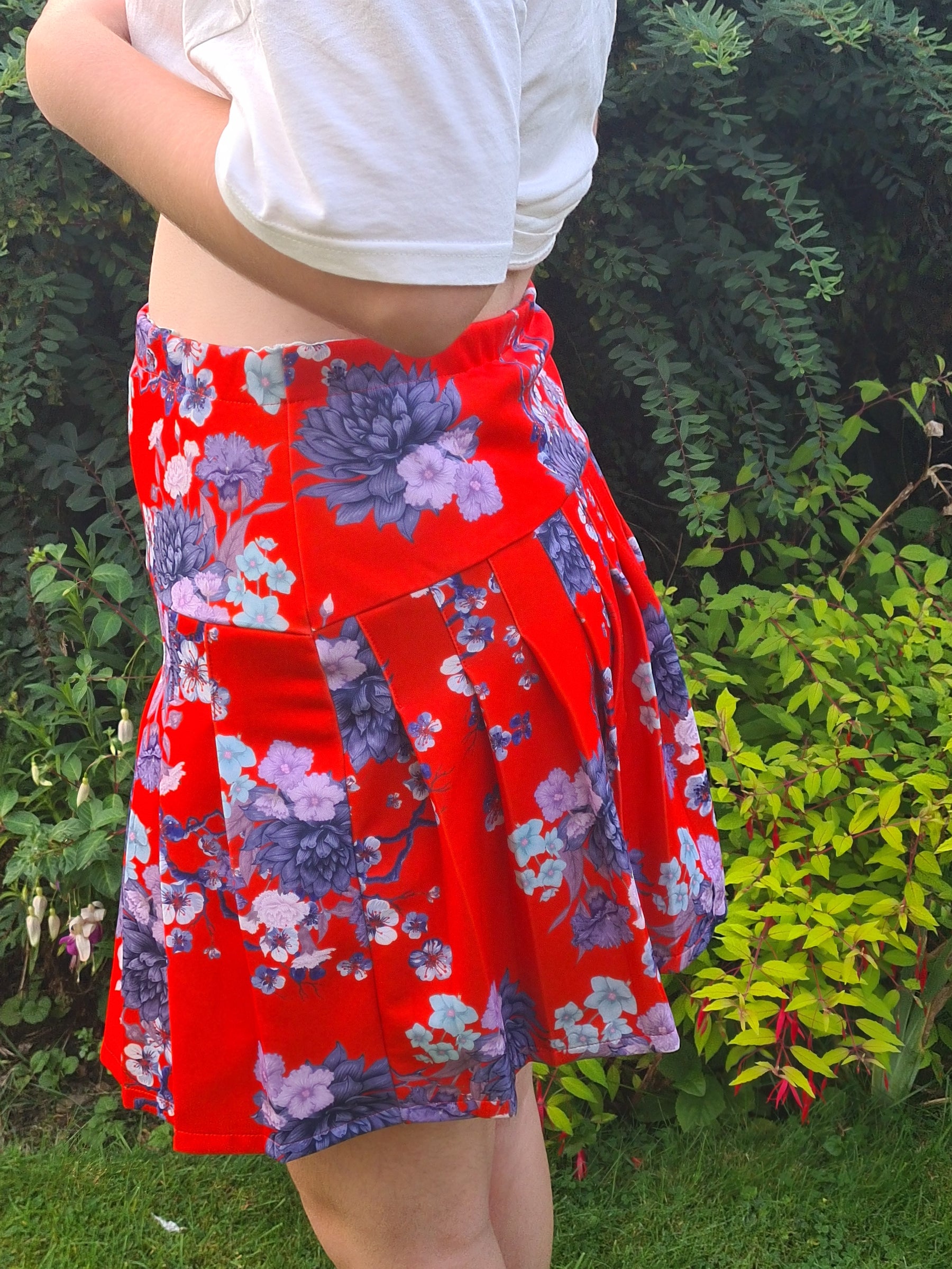 Kids High Waisted Skirt Pattern