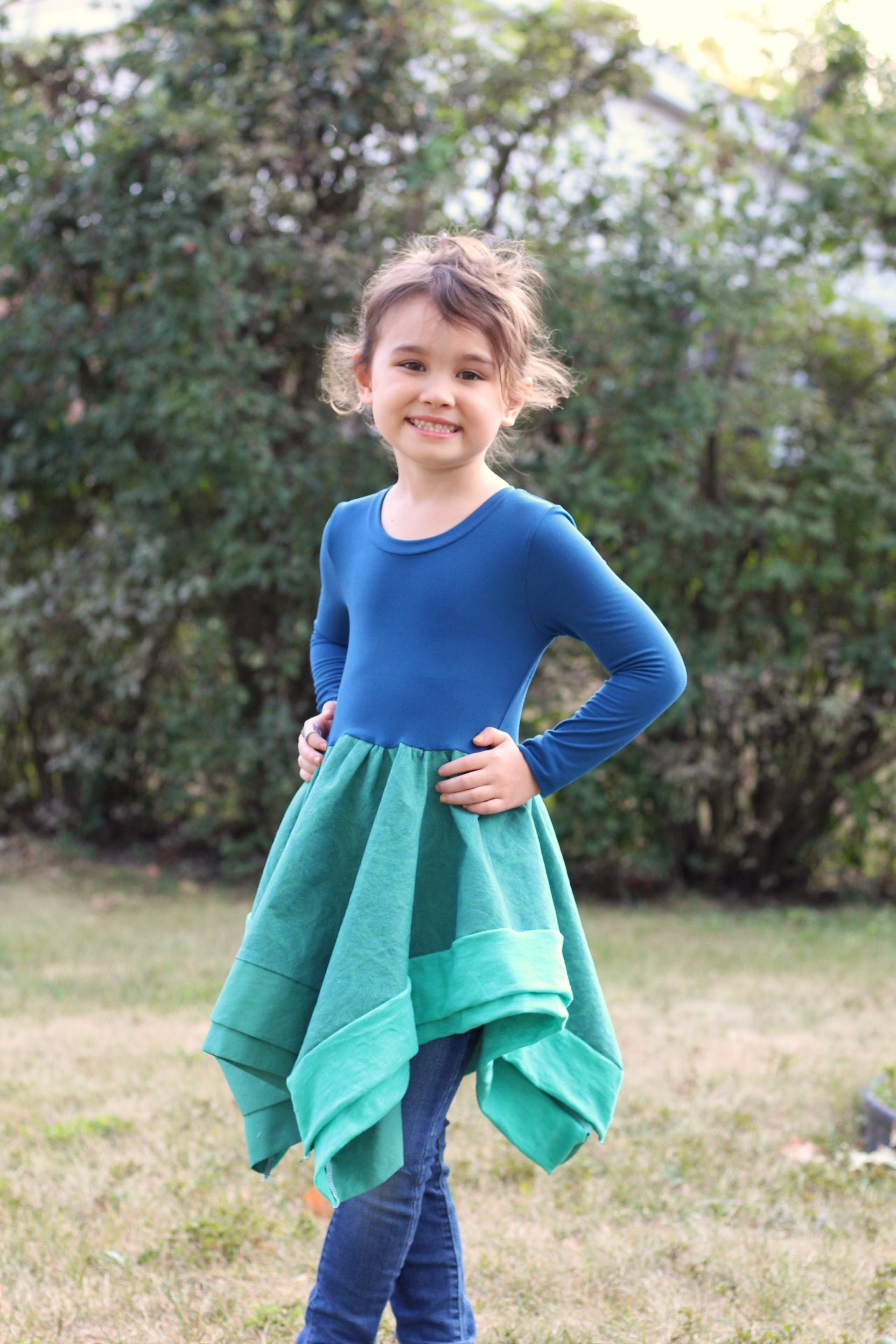 Kids Alyssa Tunic Sewing Pattern - Clearance Sale