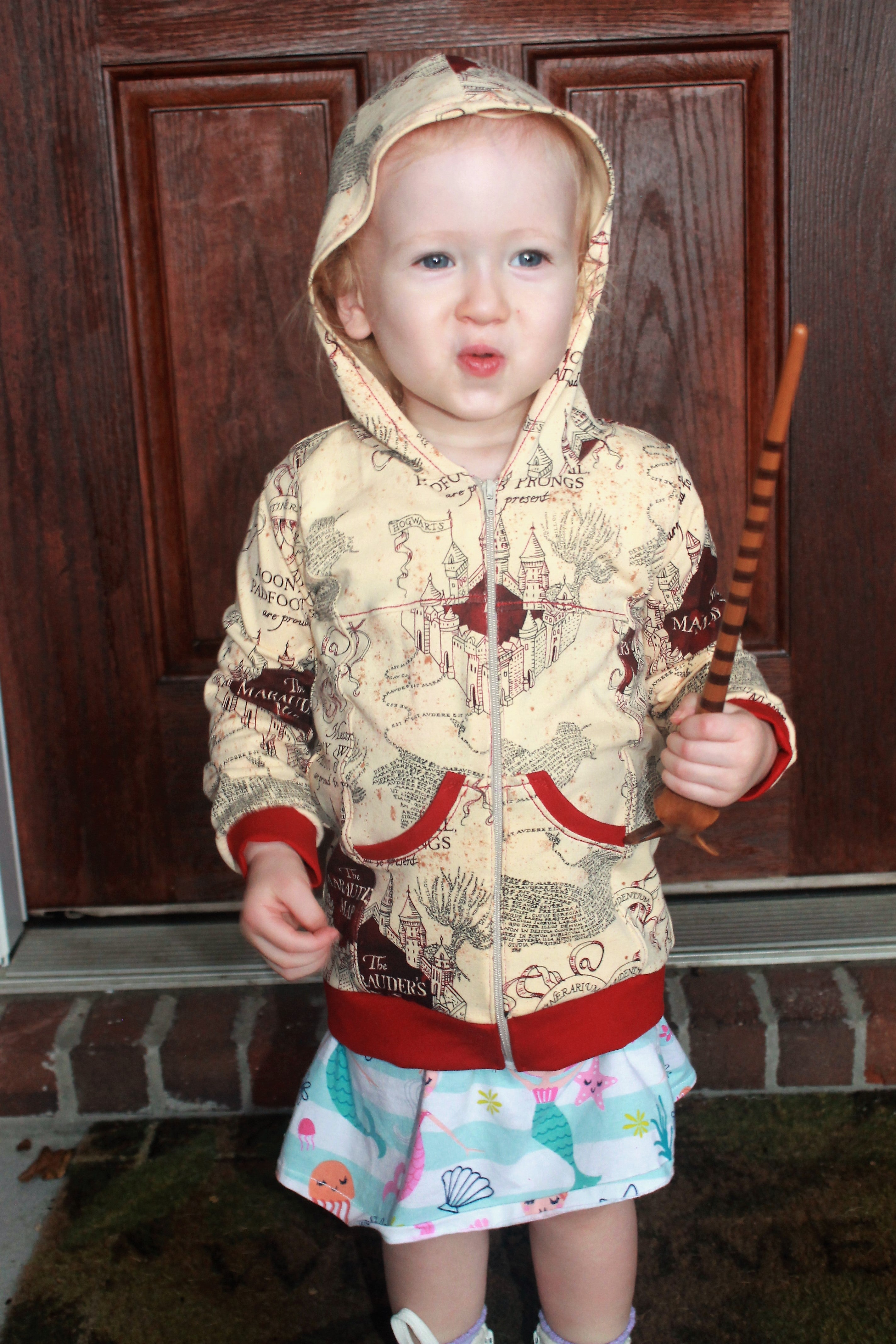 Kids Transformer Jacket Bag Sewing Pattern