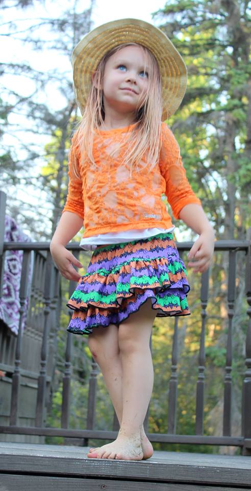 Be Frilly Skirt Pattern - Ellie and Mac, Digital (PDF) Sewing Patterns | USA, Canada, UK, Australia