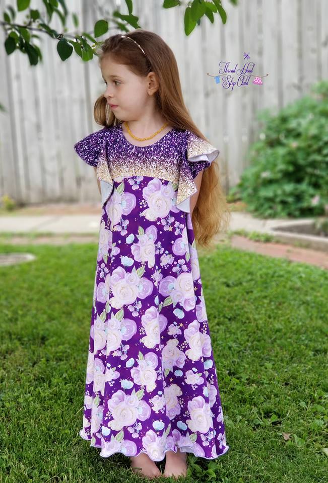 Girl's Be Dreamy Dress Pattern - Ellie and Mac, Digital (PDF) Sewing Patterns | USA, Canada, UK, Australia