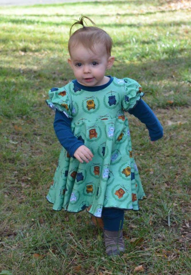 Bethanie Puff Sleeve Dress Pattern - Ellie and Mac, Digital (PDF) Sewing Patterns | USA, Canada, UK, Australia