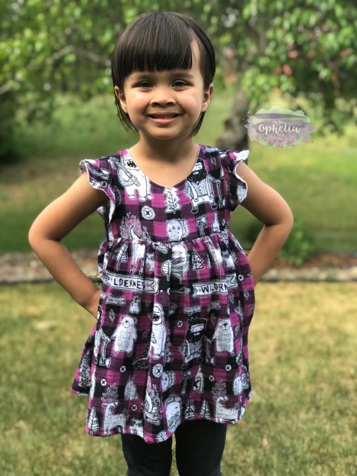 Girl's Be Curious Dress Pattern - Ellie and Mac, Digital (PDF) Sewing Patterns | USA, Canada, UK, Australia