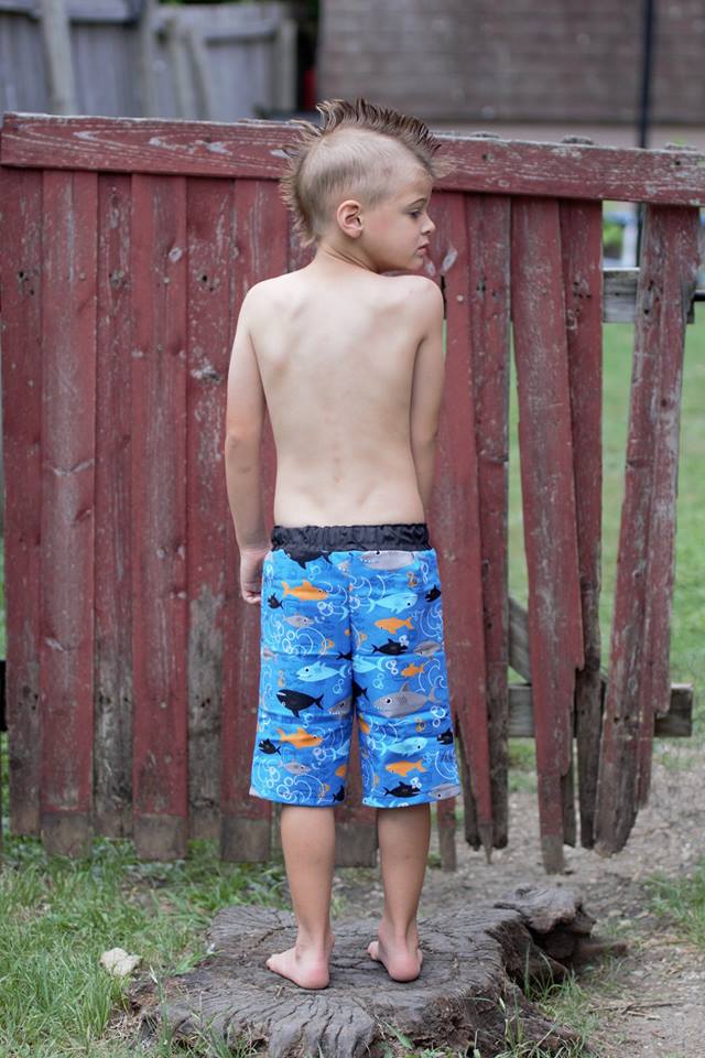 Boy's High Tide Boardshorts & Swim Briefs Pattern - Ellie and Mac, Digital (PDF) Sewing Patterns | USA, Canada, UK, Australia