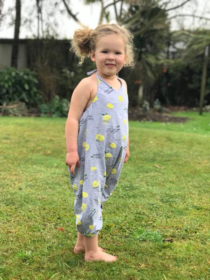 Girl's Hip Hop Romper Pattern - Ellie and Mac, Digital (PDF) Sewing Patterns | USA, Canada, UK, Australia