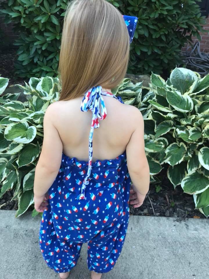 Girl's Hip Hop Romper Pattern - Ellie and Mac, Digital (PDF) Sewing Patterns | USA, Canada, UK, Australia