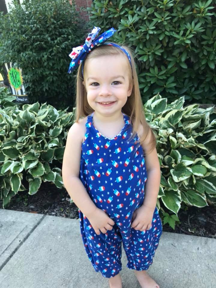 Girl's Hip Hop Romper Pattern - Ellie and Mac, Digital (PDF) Sewing Patterns | USA, Canada, UK, Australia