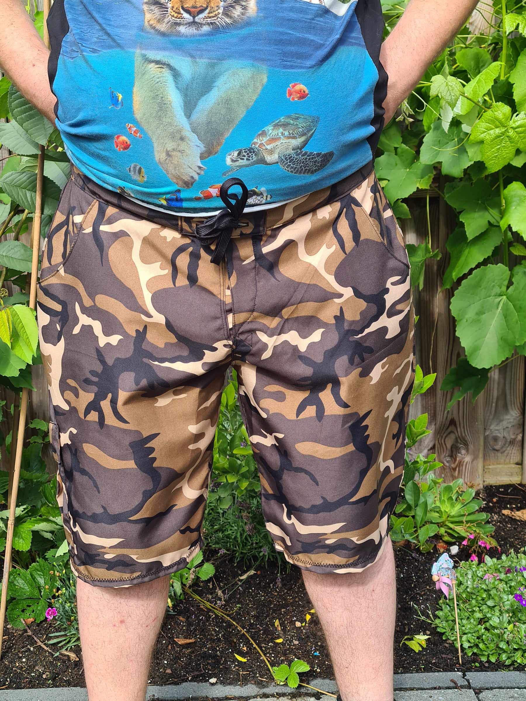 Adult Straight Fit Boardshorts Pattern