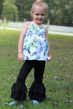 Lizzy Ruffled Pants Pattern - Clearance Sale
