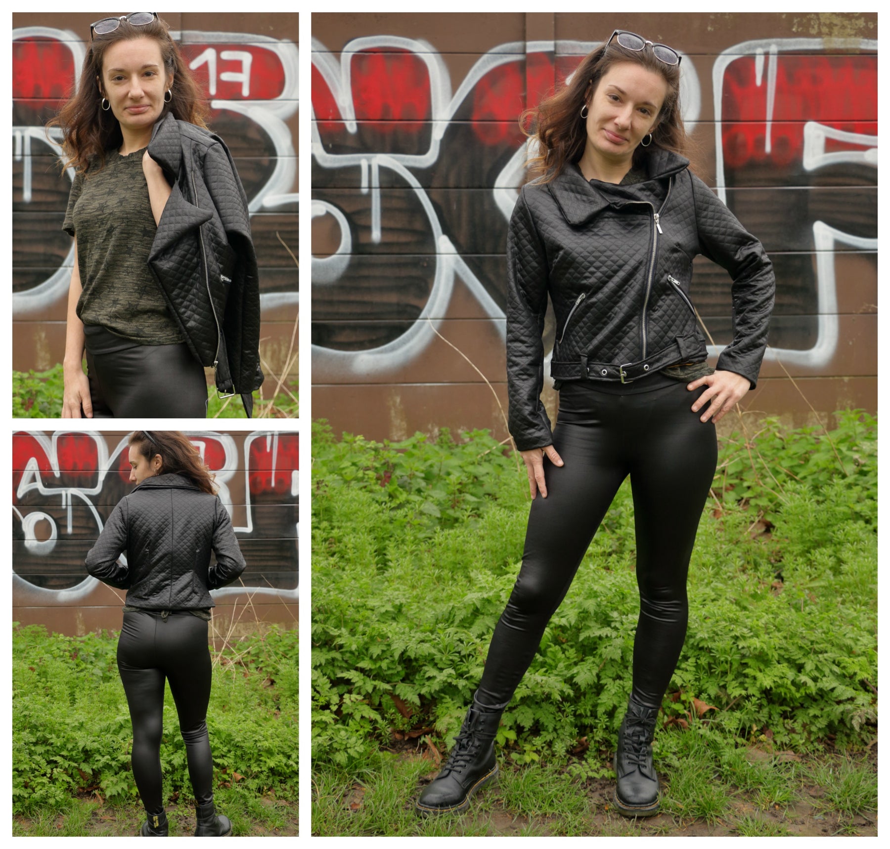 Modern Moto Jacket Pattern Adult