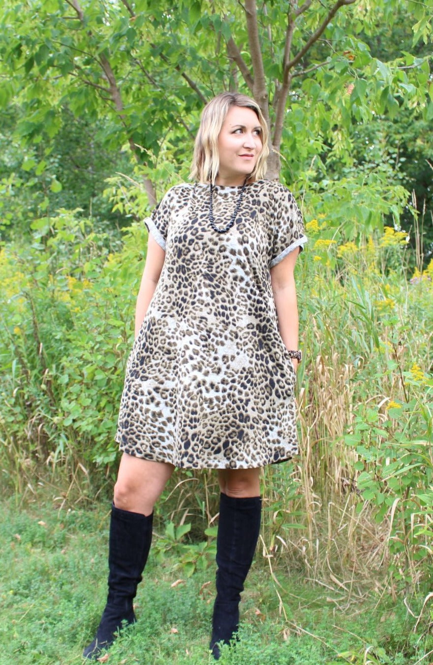 Adult Essential Dolman Dress