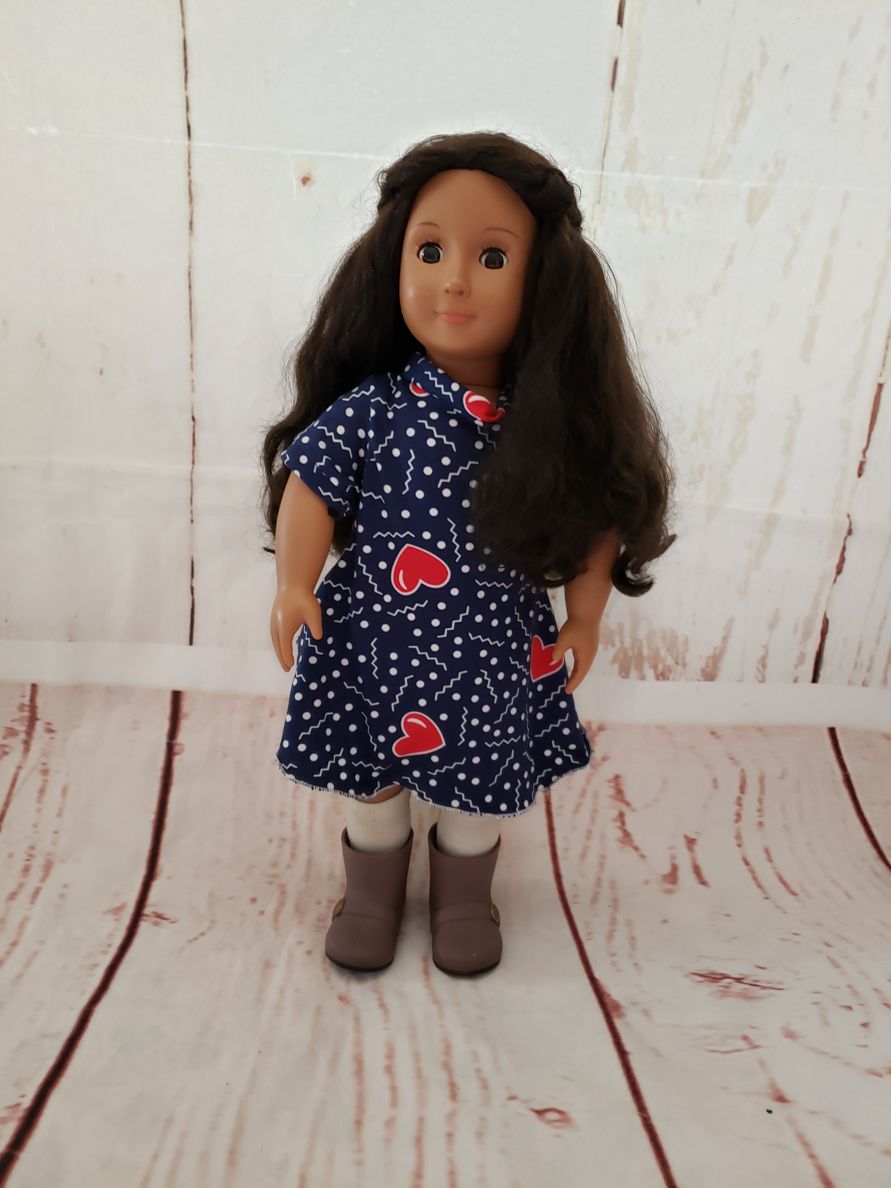 Sweetie Pie Tunic & Dress Doll Pattern